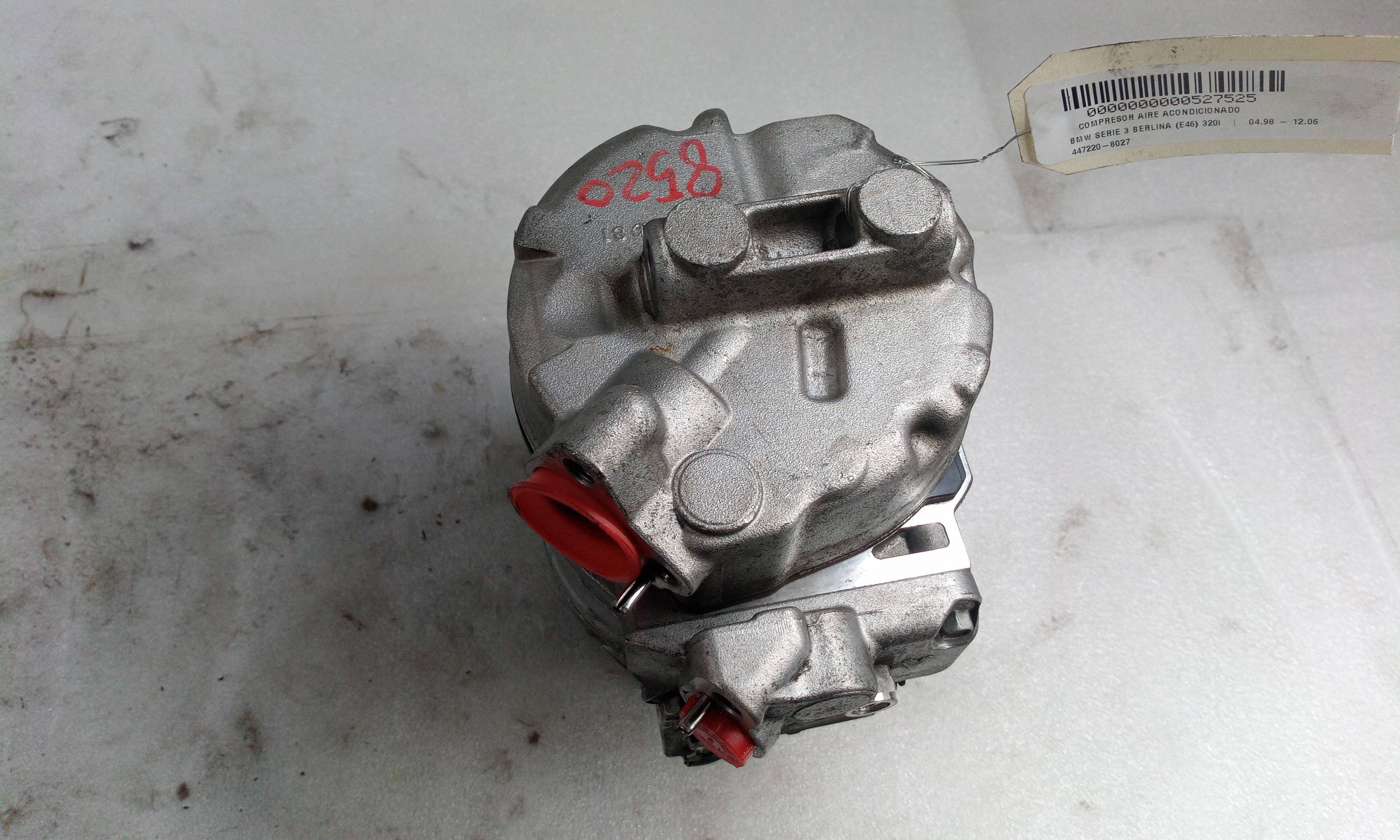Compresor del aire acondicionado 346 K 4472208027 de Bmw Serie 3 berlina (e46) 2003-2006 - pieza usada