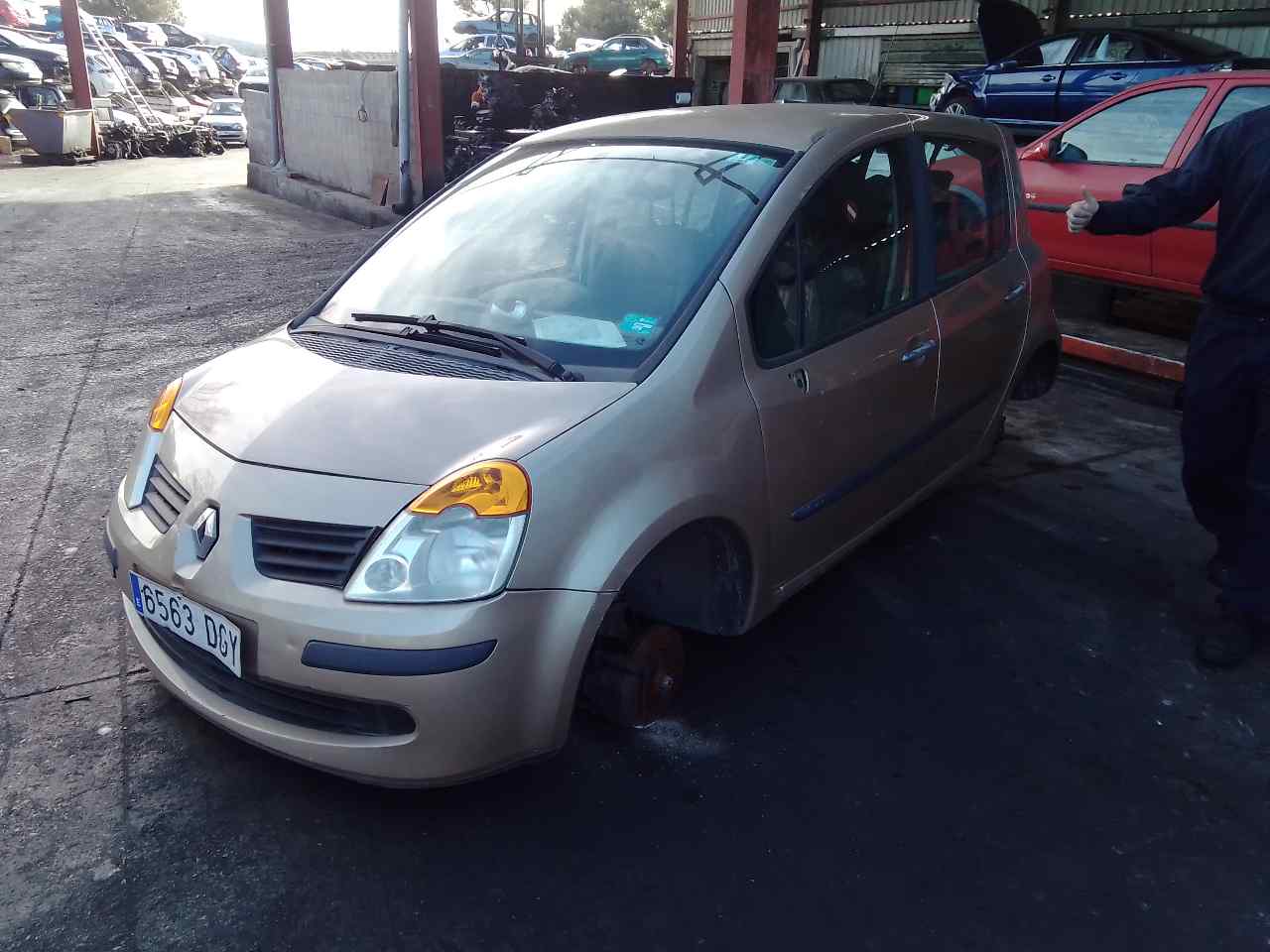 RENAULT Modus 1 generation (2004-2012) Стартер 8200298371 24346132