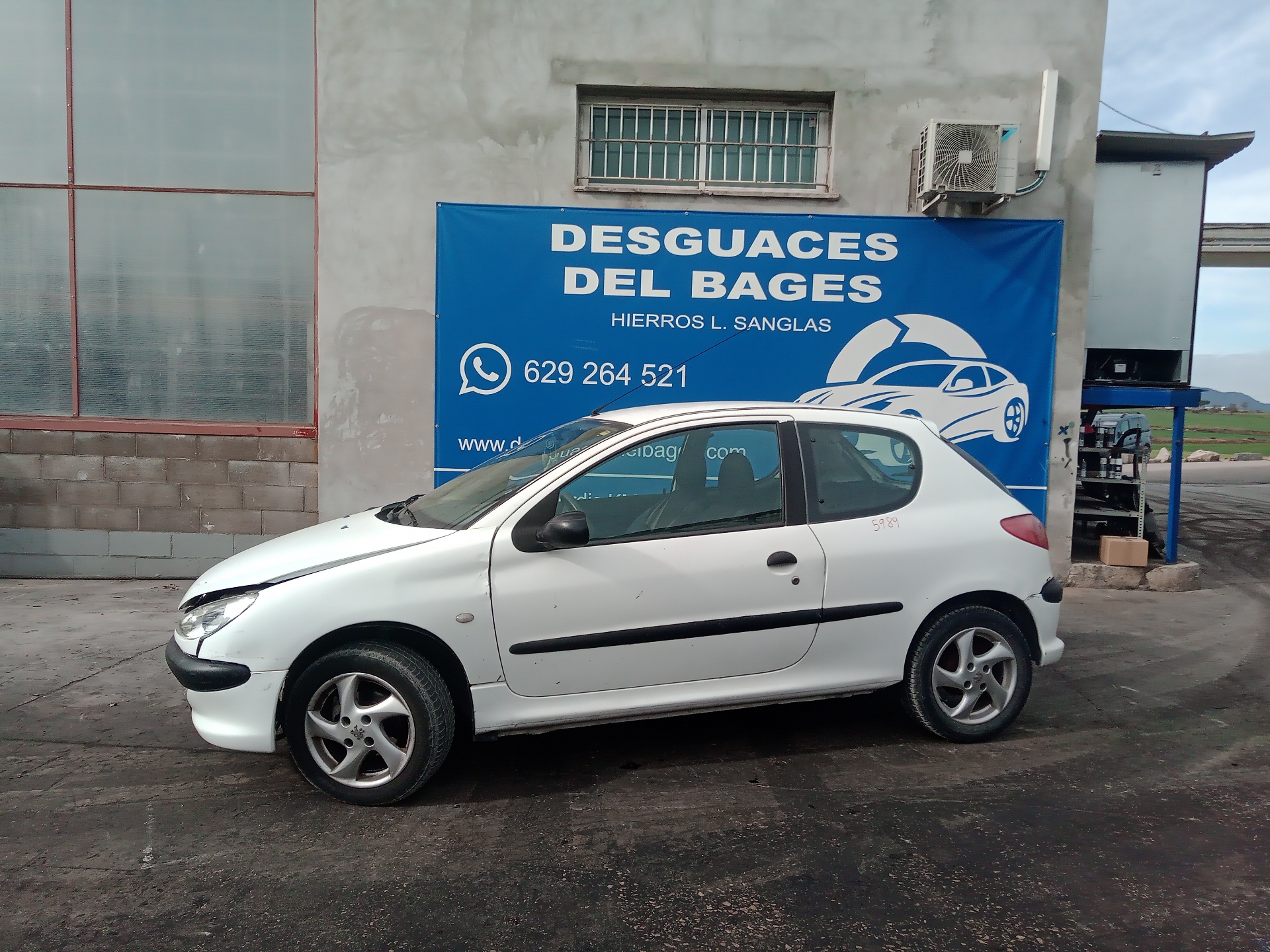 PEUGEOT 206 1 generation (1998-2009) Блок предохранителей 9650664180 24839696