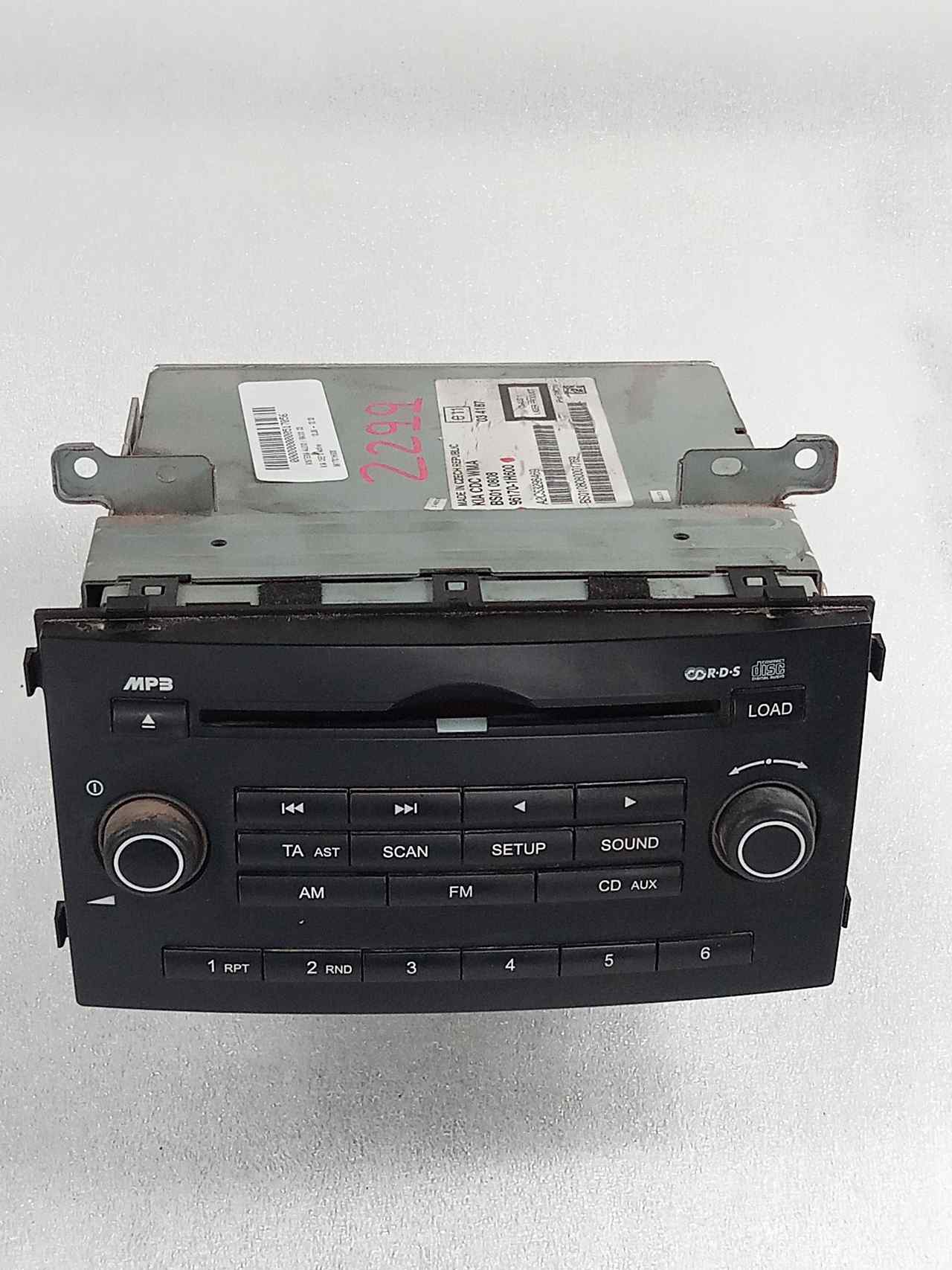 KIA Cee'd 1 generation (2007-2012) Music Player Without GPS 961701H600 24856063