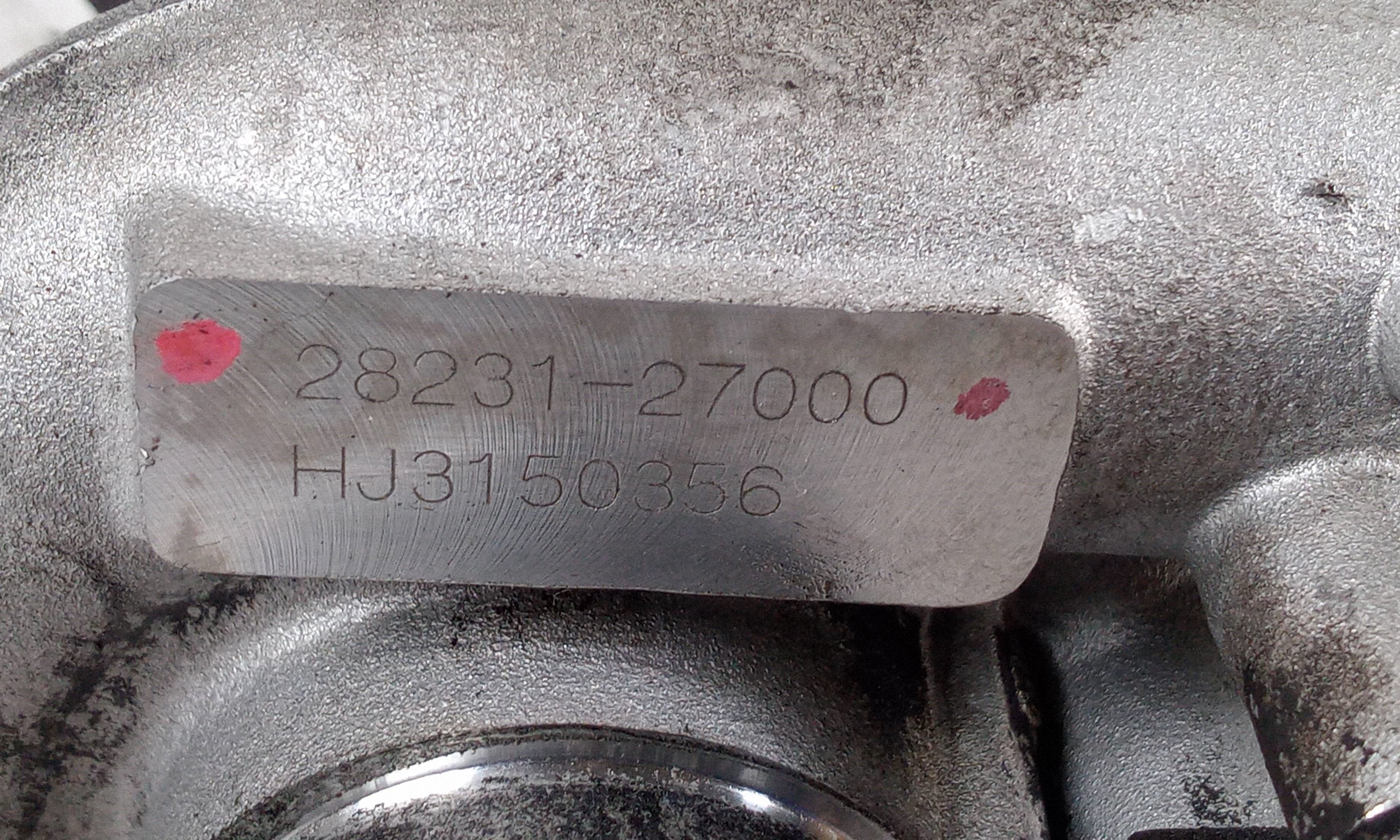 HYUNDAI Trajet 1 generation (2000-2007) Turbolader 2823127000 23815162