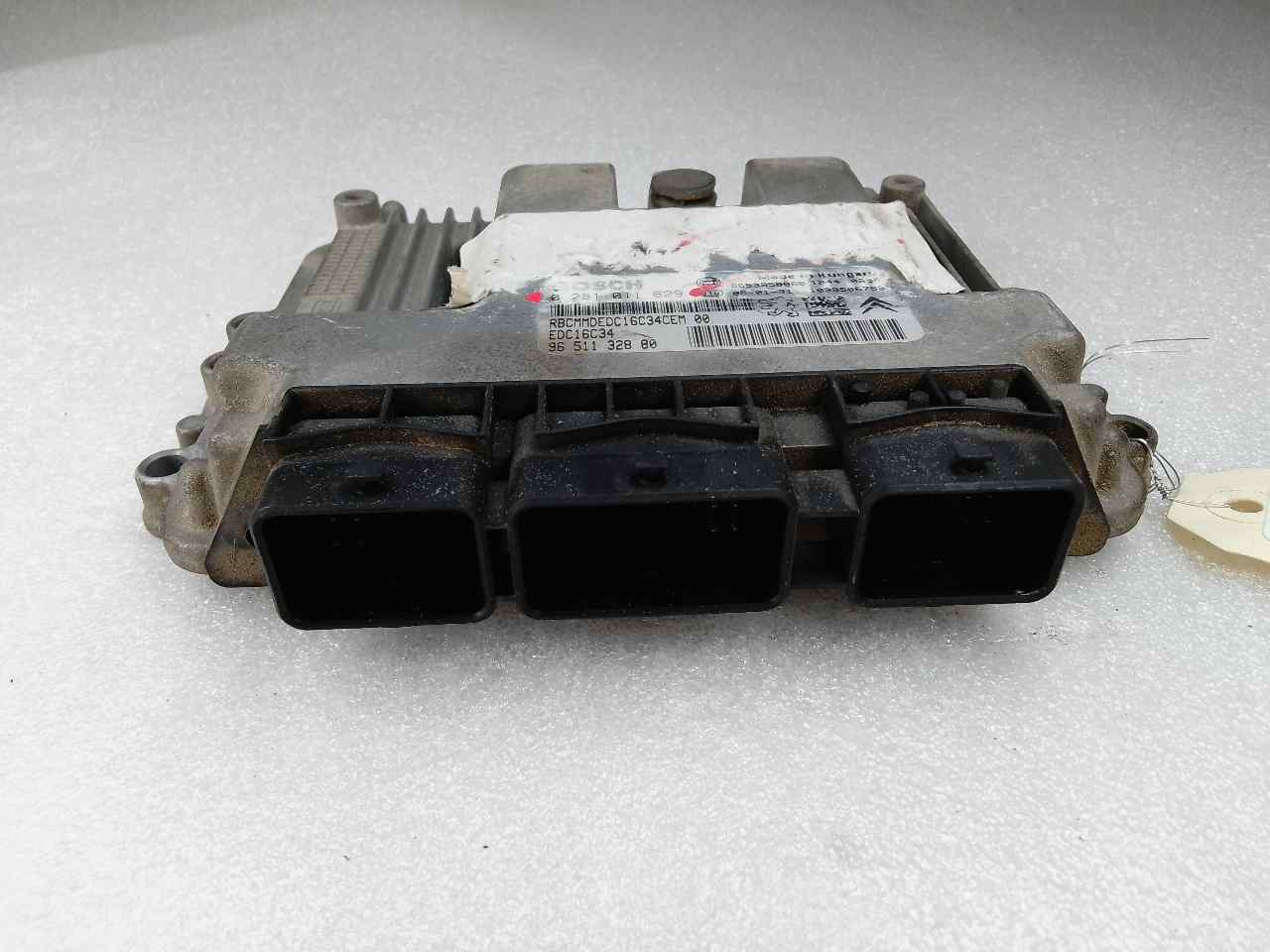 CITROËN C4 1 generation (2004-2011) Блок керування двигуном ECU 0281011629 23800763