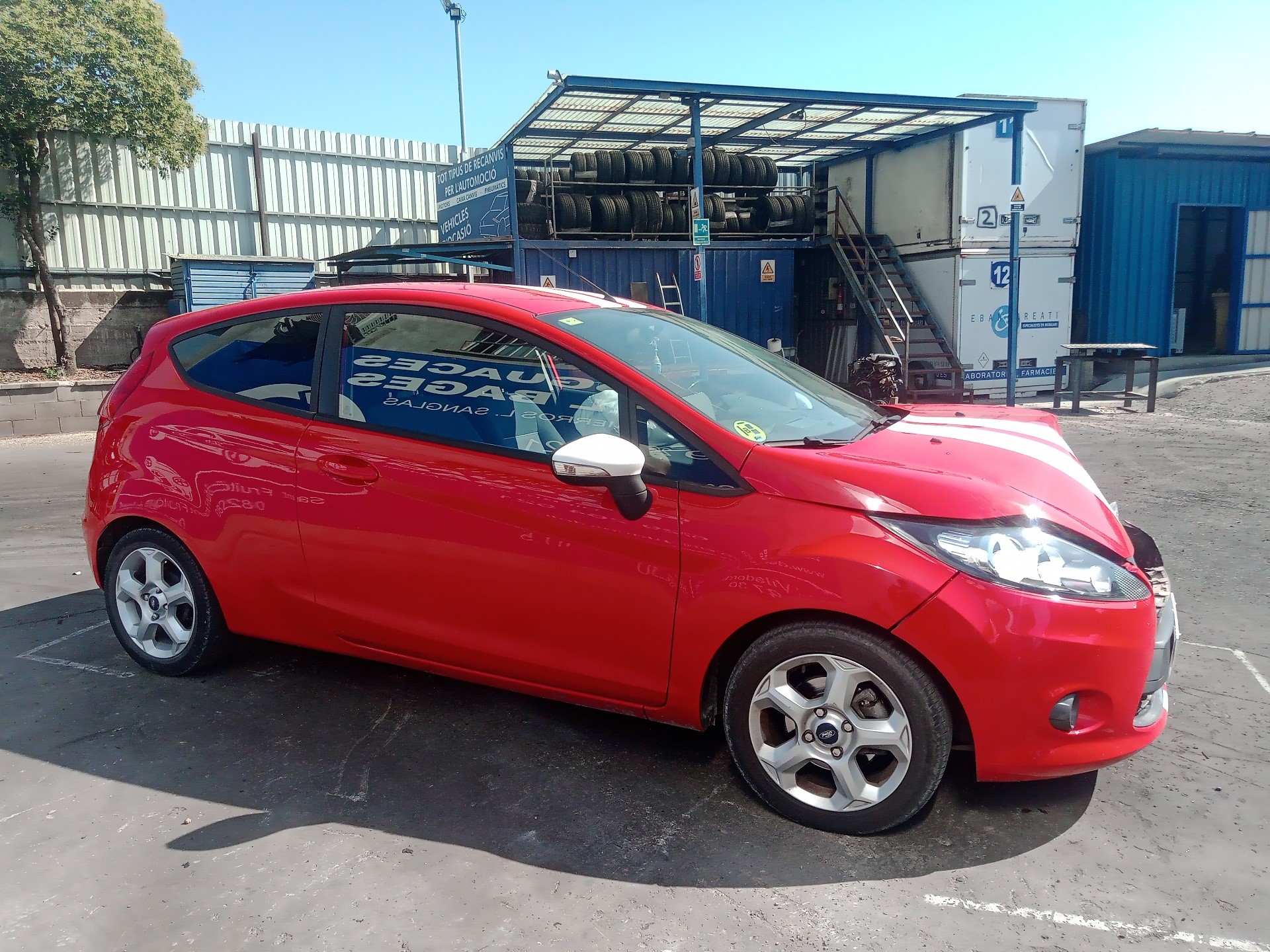 FORD Fiesta 5 generation (2001-2010) Oglindă ușă stânga față 4202012 23801556