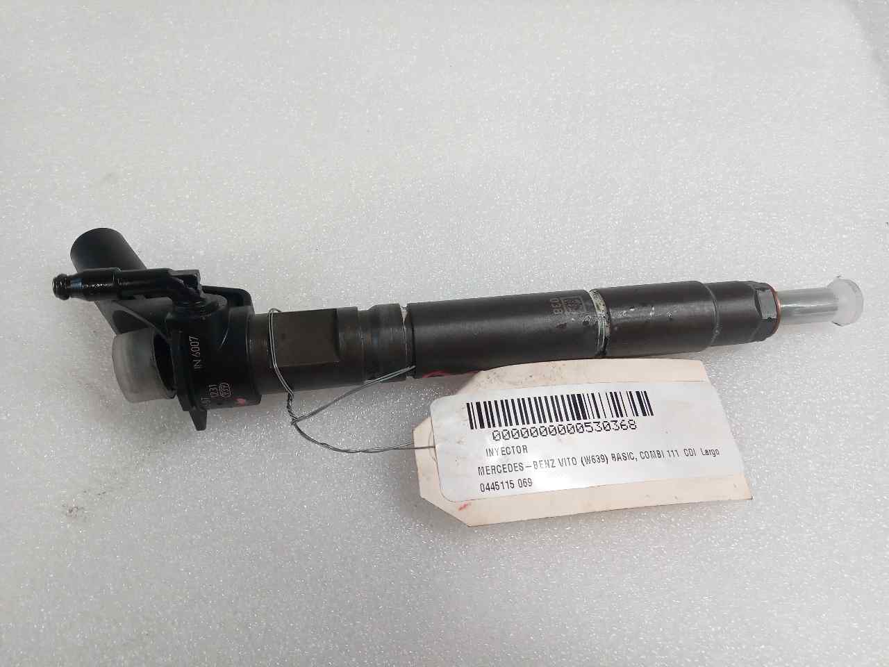Inyector 0445115069 de Mercedes-benz Vito basic-kombi (639) 2006-0 con 339000 km
