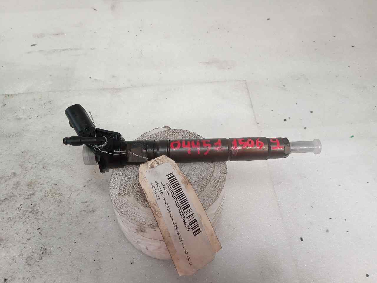 Inyector 0445115069 de Mercedes-benz Vito furgón (639) 2003-2010