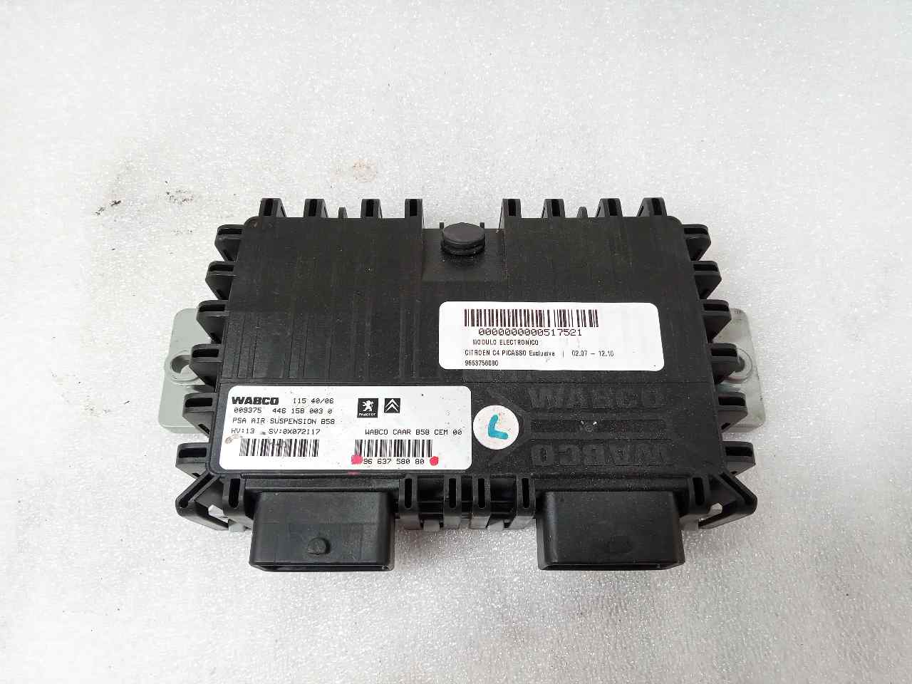 CITROËN C4 Picasso 1 generation (2006-2013) Other Control Units 9663758080 24856124