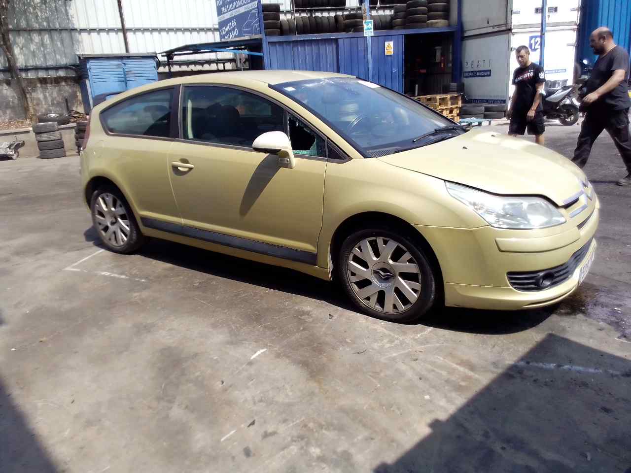 CITROËN C4 1 generation (2004-2011) Маторчик стеклоподъемника передней правой двери 996388101 24827224