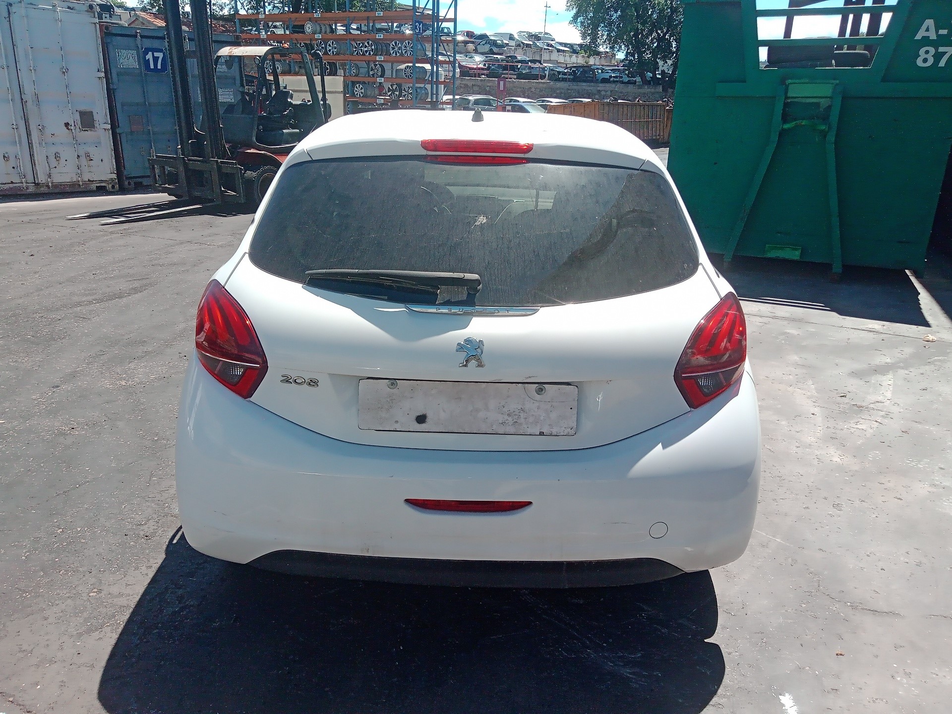 PEUGEOT 208 Peugeot 208 (2012-2015) Полка багажника задняя 967376668 25240438