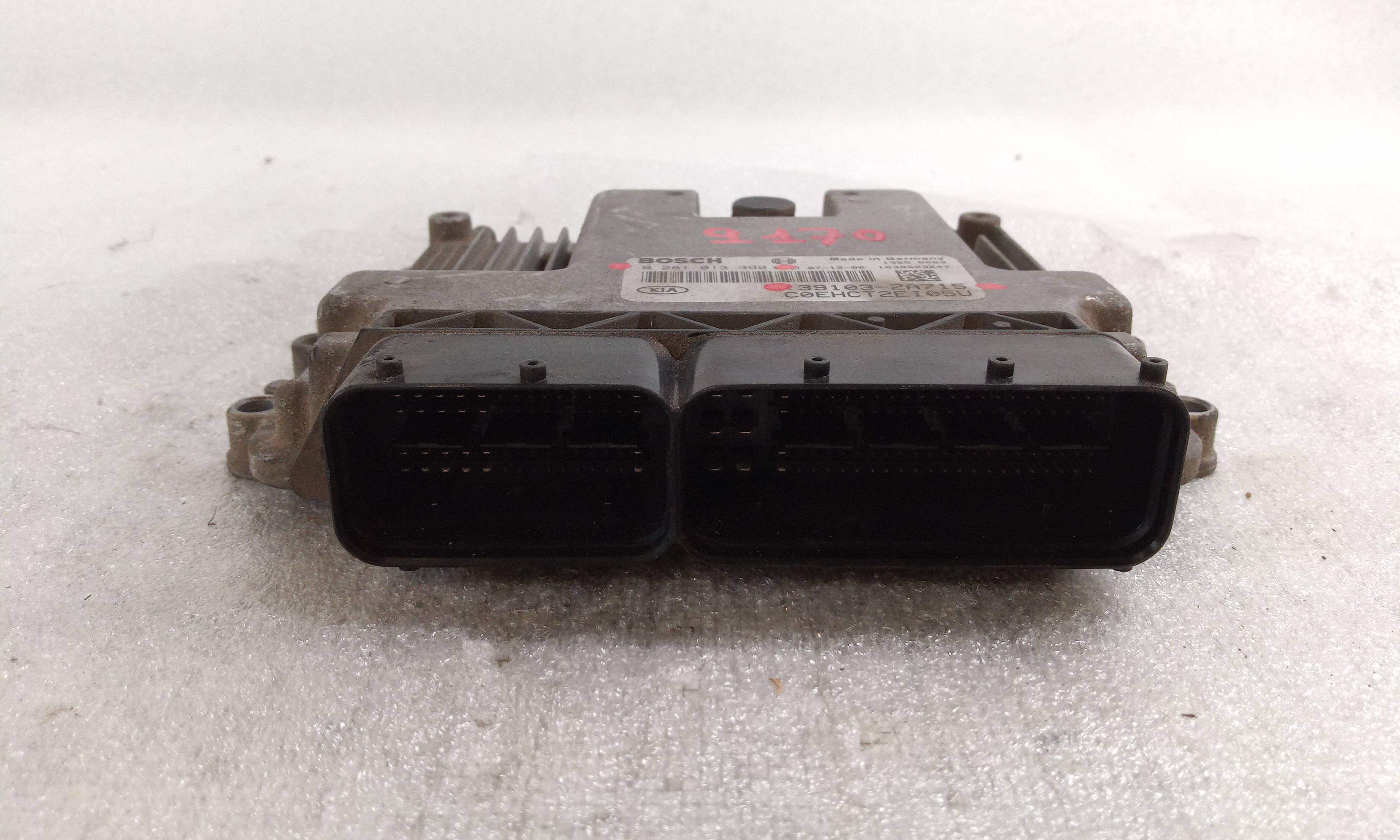 Centralina do motor 0281013399 de Kia Ceed (ed) 2006-2012 con 270000 km - pieza usada