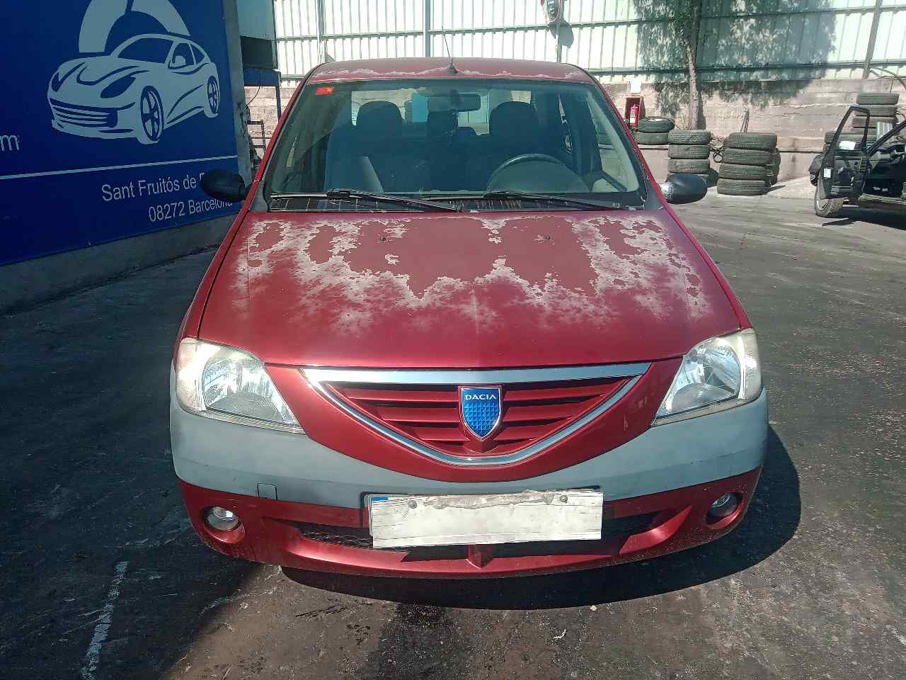 DACIA Logan 1 generation (2004-2012) Priekinis bamperis(buferis) 8200467884 23802759