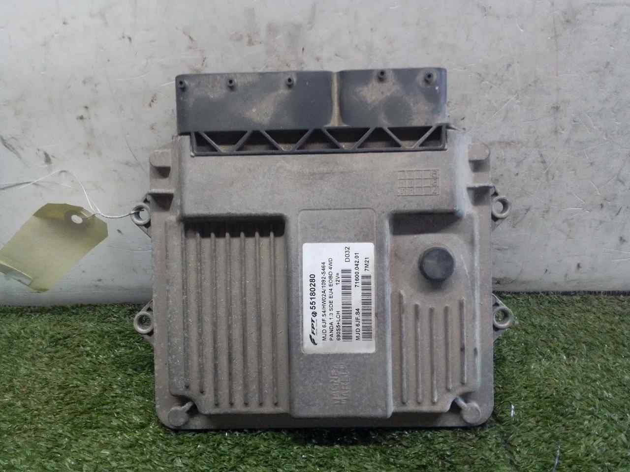 FIAT Panda 2 generation (2003-2011) Блок керування двигуном ECU 55180280 20060654