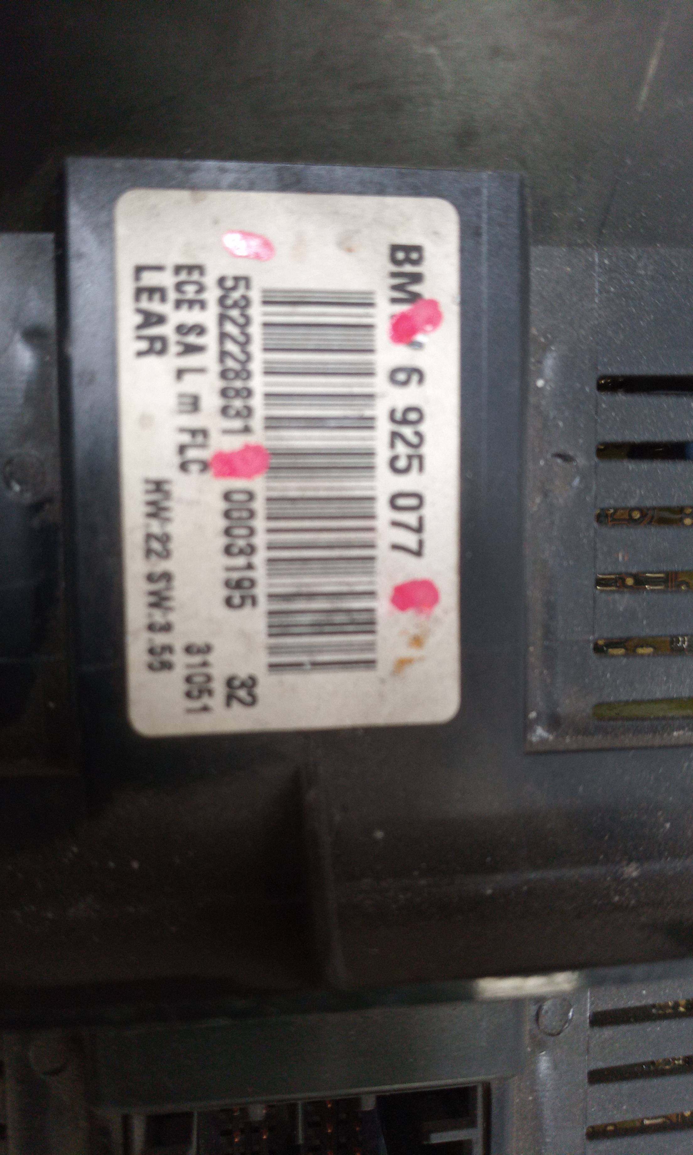 BMW 3 Series E46 (1997-2006) Headlight Switch Control Unit 6925077 24828564