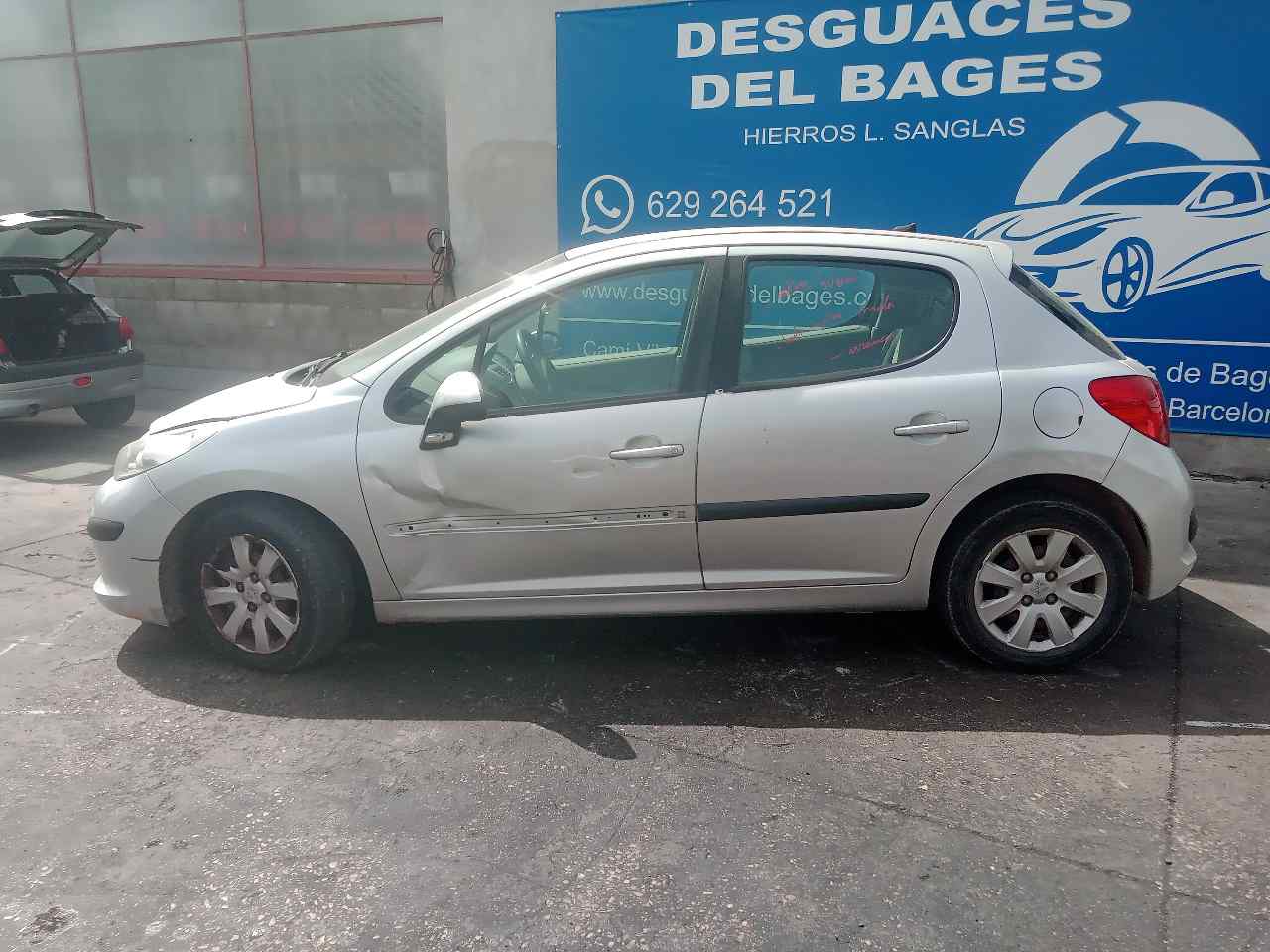 PEUGEOT 207 1 generation (2006-2009) Блок предохранителей 9663798280 23802030