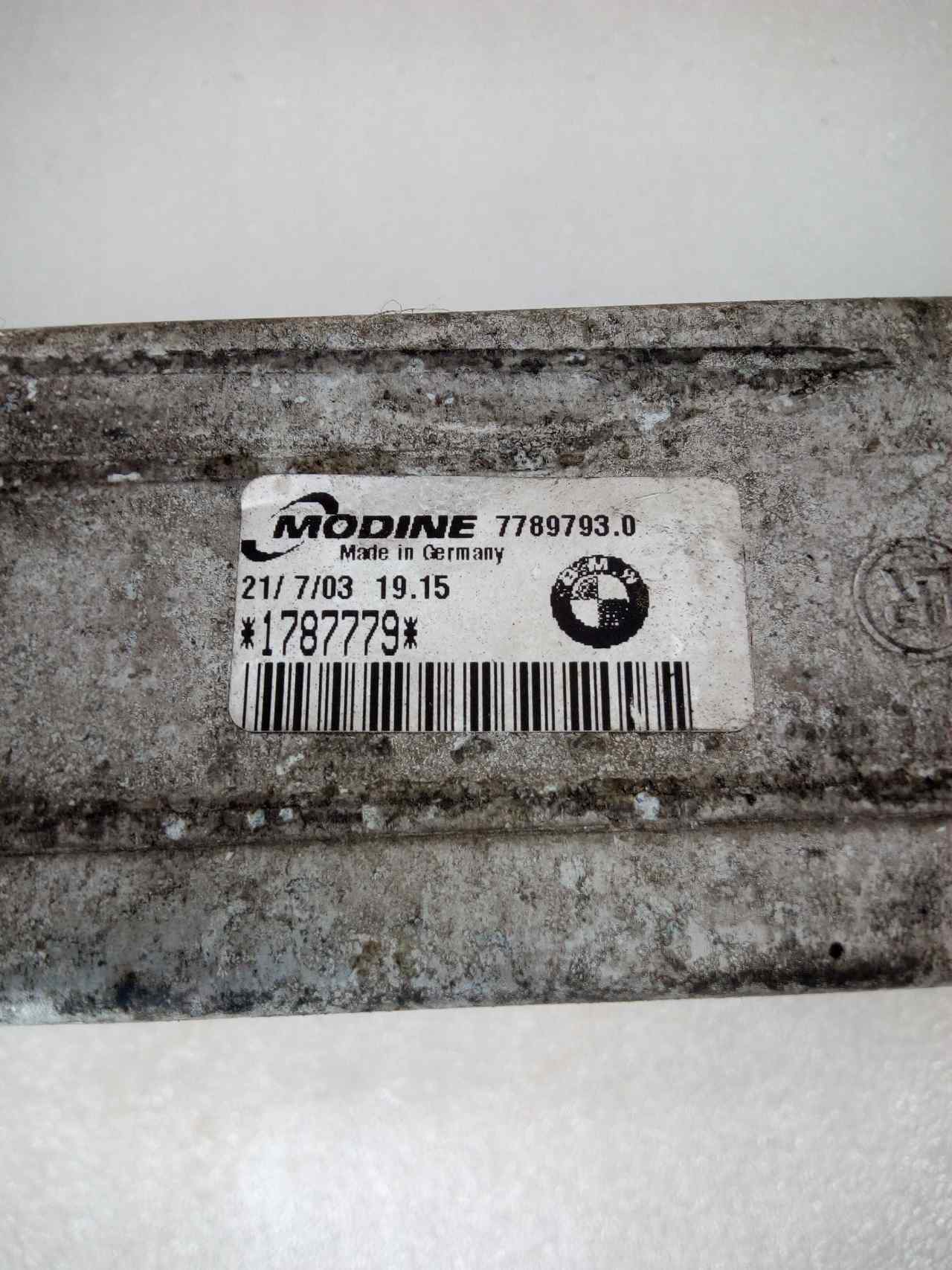 BMW 3 Series E46 (1997-2006) Радиатор интеркулера 77897930 24826826
