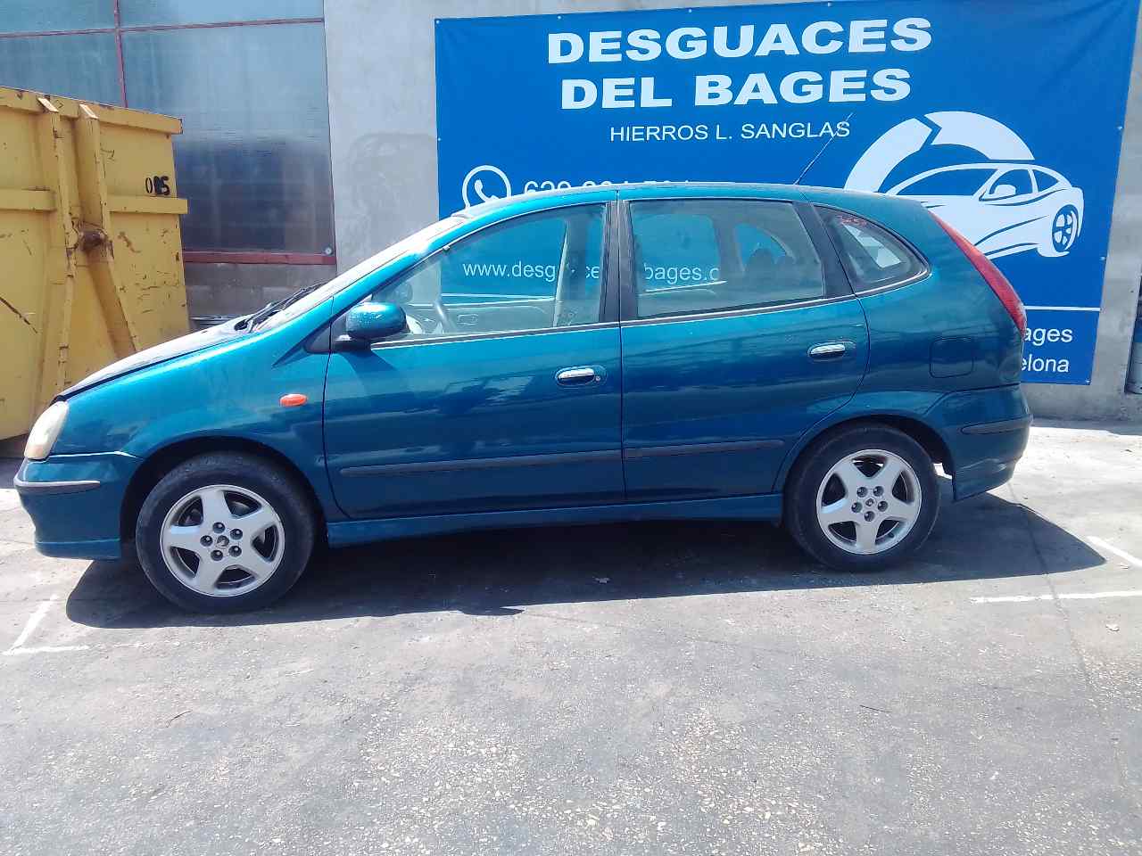 NISSAN Almera Tino 1 generation  (2000-2006) Стартер 0986021810 24827215