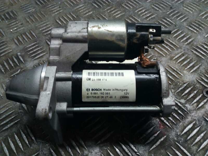 OPEL Corsa D (2006-2020) Starter Motor 0001192081 20016354