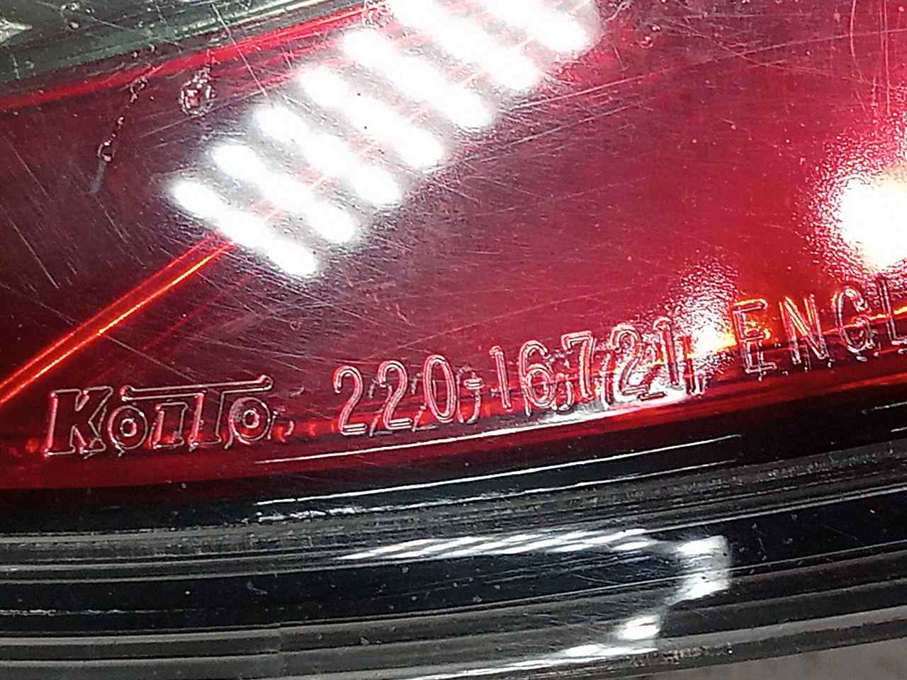 HONDA Civic 8 generation (2005-2012) Bakre höger bakljuslampa 22016721 24855311