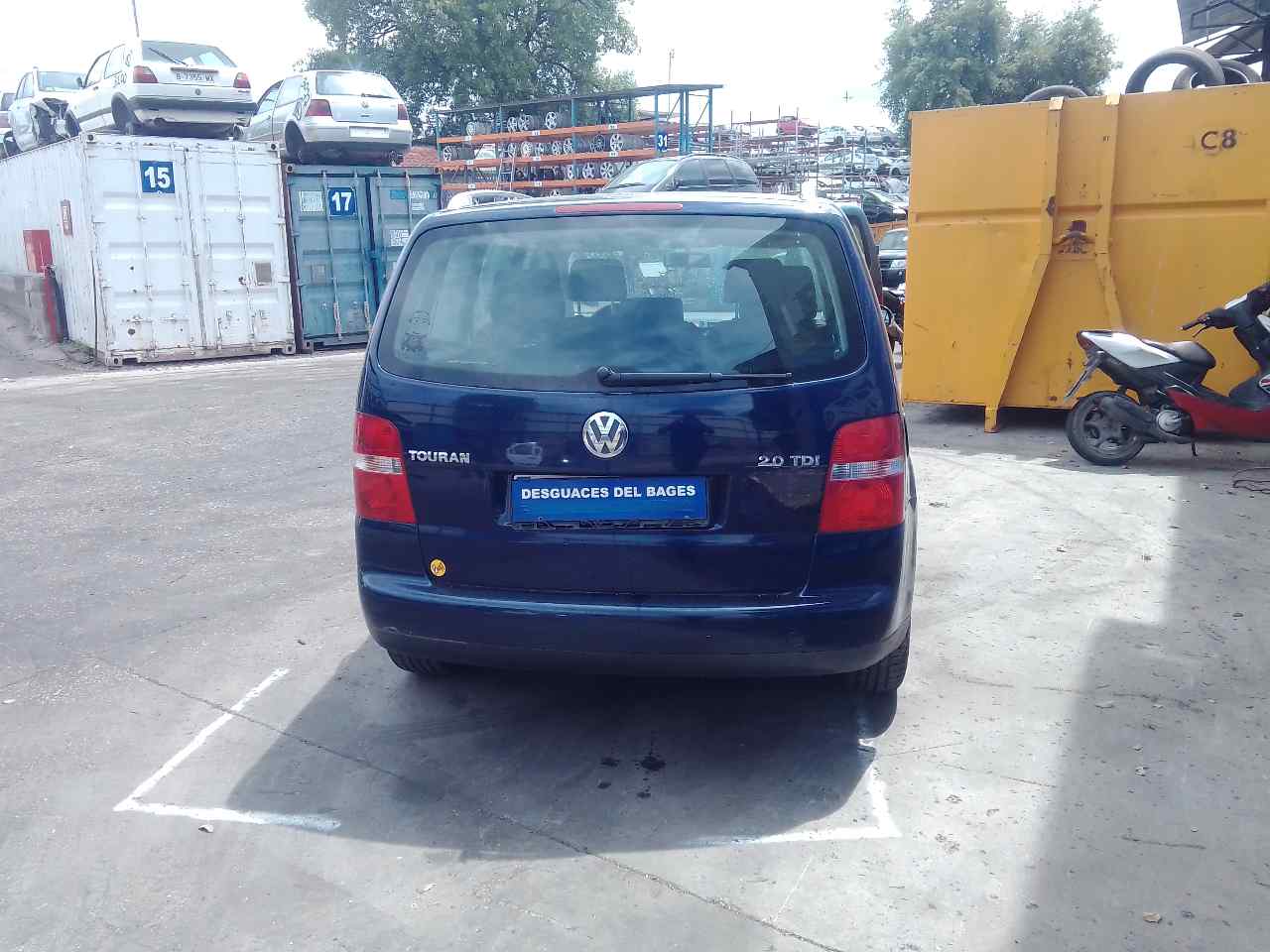 VOLKSWAGEN Touran 1 generation (2003-2015) Другие блоки управления 1T0880201A 20074062