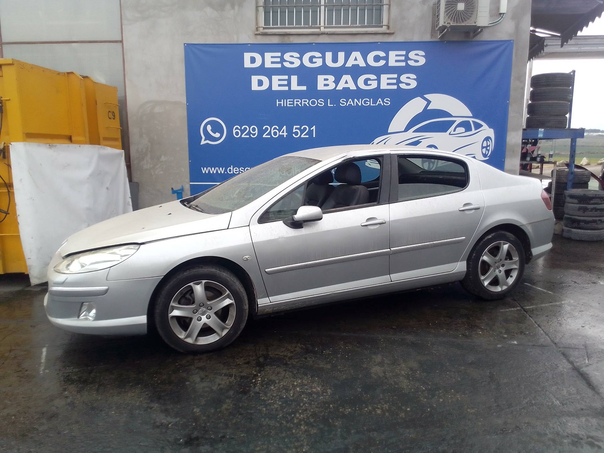 PEUGEOT 407 1 generation (2004-2010) Блок управления двигателем 9663548180 20054036