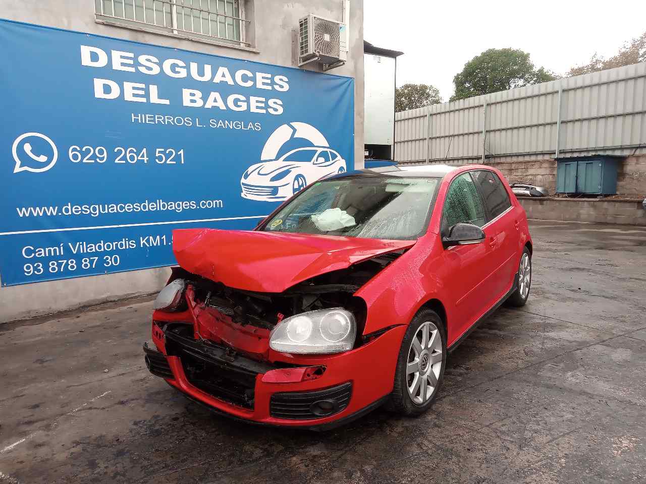 VOLKSWAGEN Golf 5 generation (2003-2009) Aizmugurējo kreiso durvju logu pacēlājs 1K4839401E 20068327