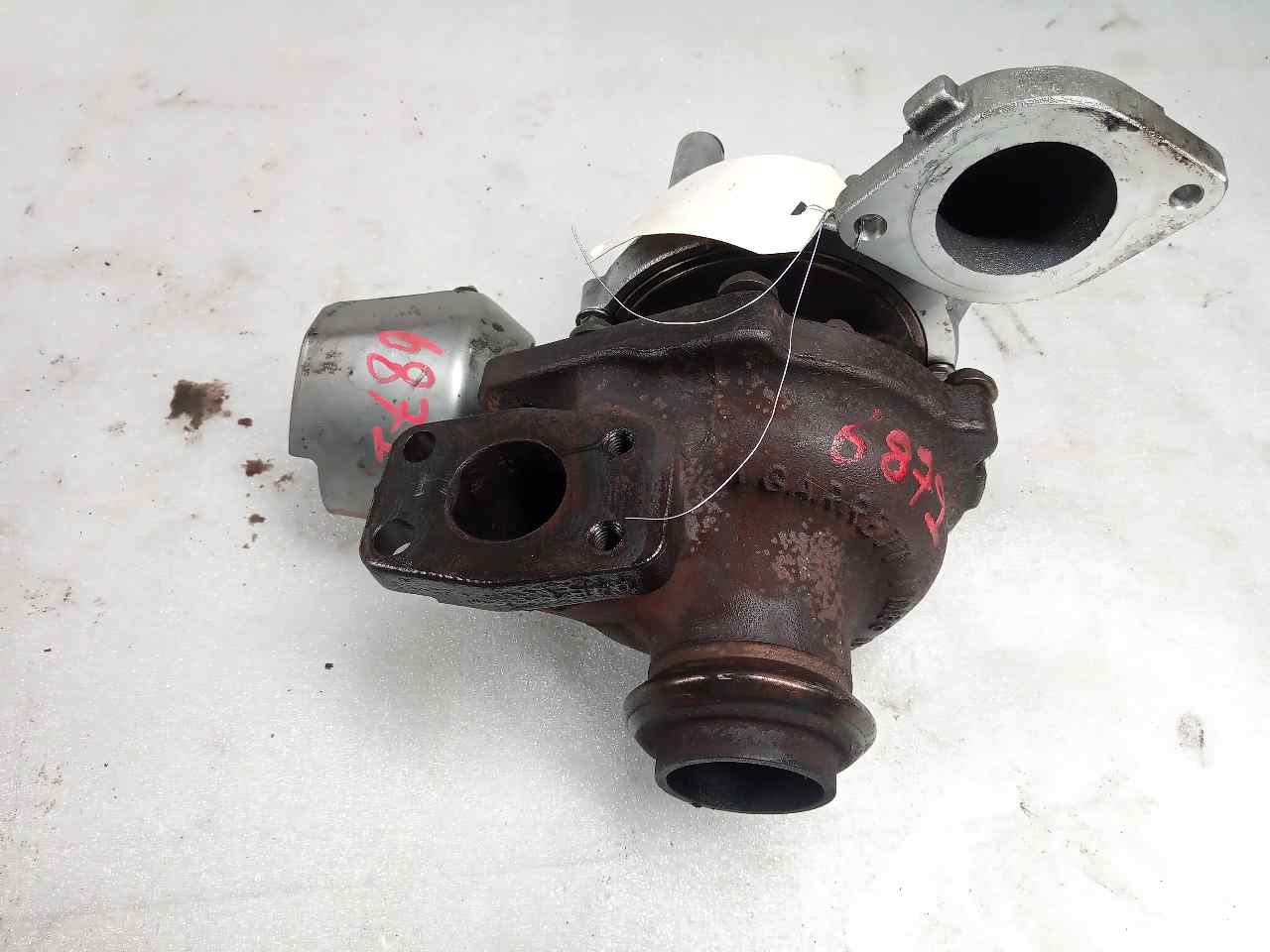 MAZDA 5 2 generation (2010-2015) Turbófeltöltő 9686120580 23815431