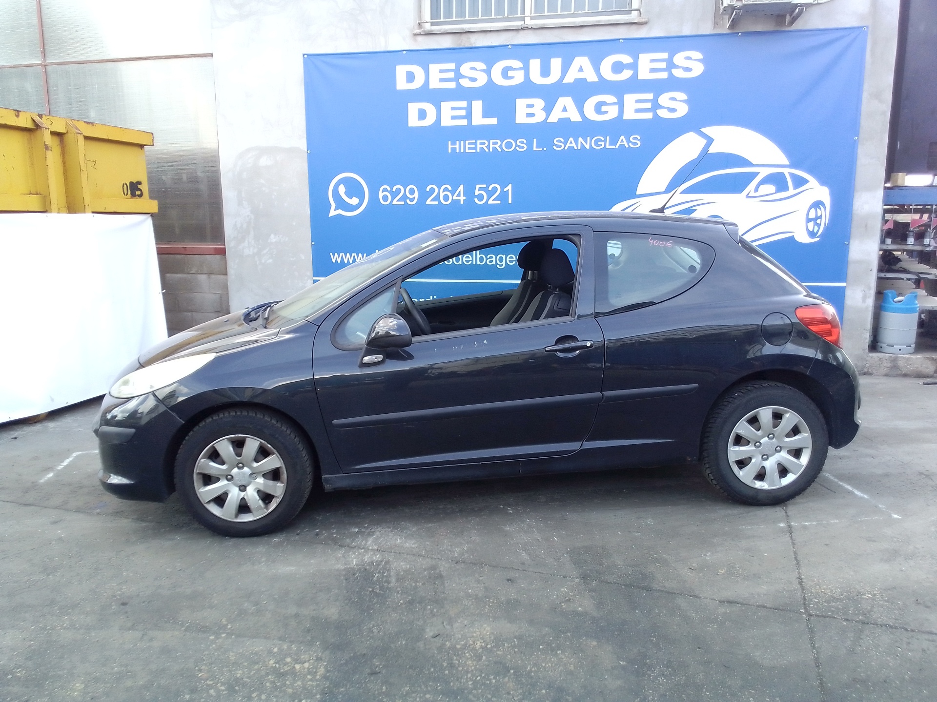 PEUGEOT 207 1 generation (2006-2009) Pogas 96630732XT 24855349