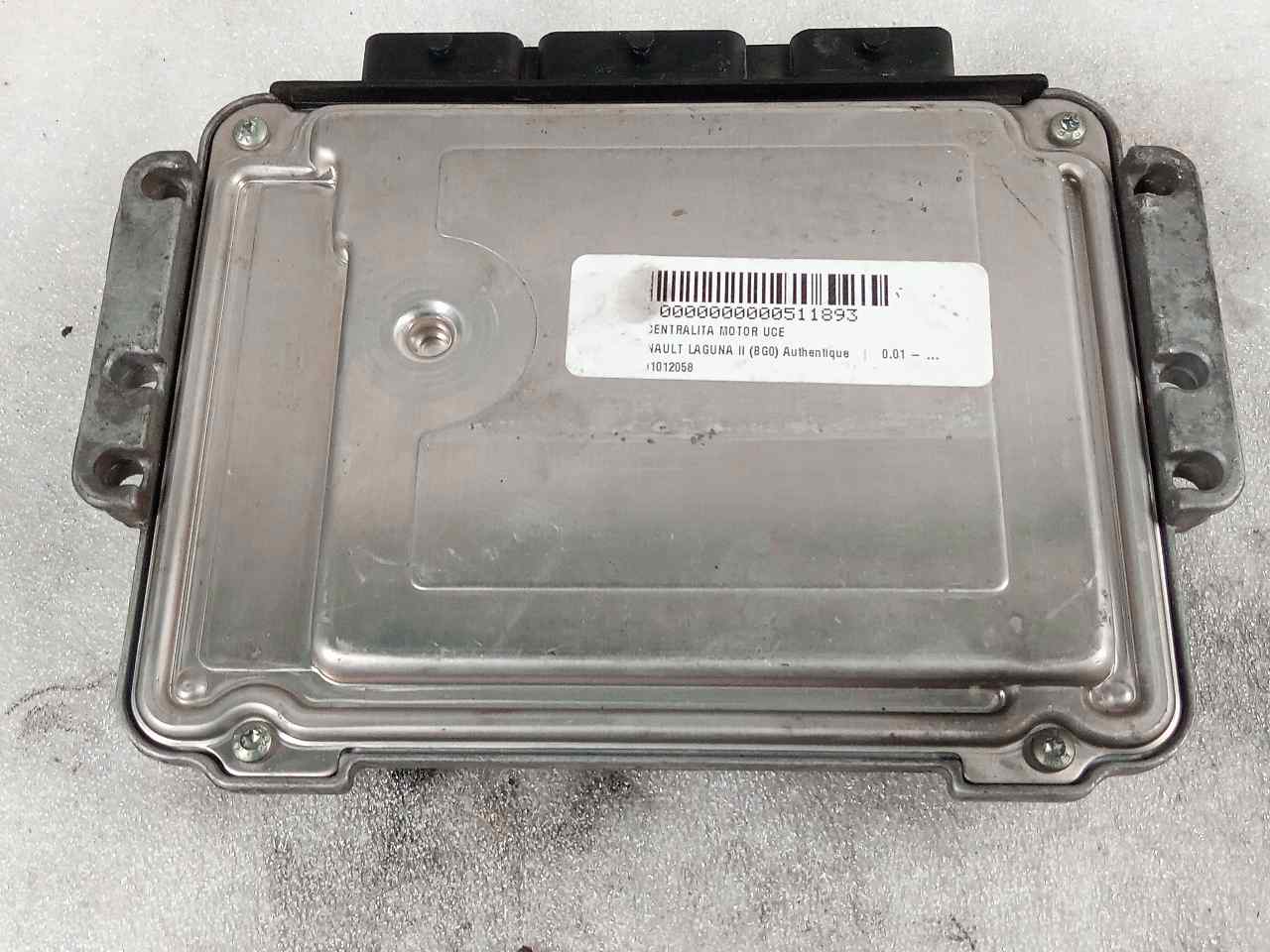 RENAULT Laguna 2 generation (2001-2007) Engine Control Unit ECU 0281012058 23803241