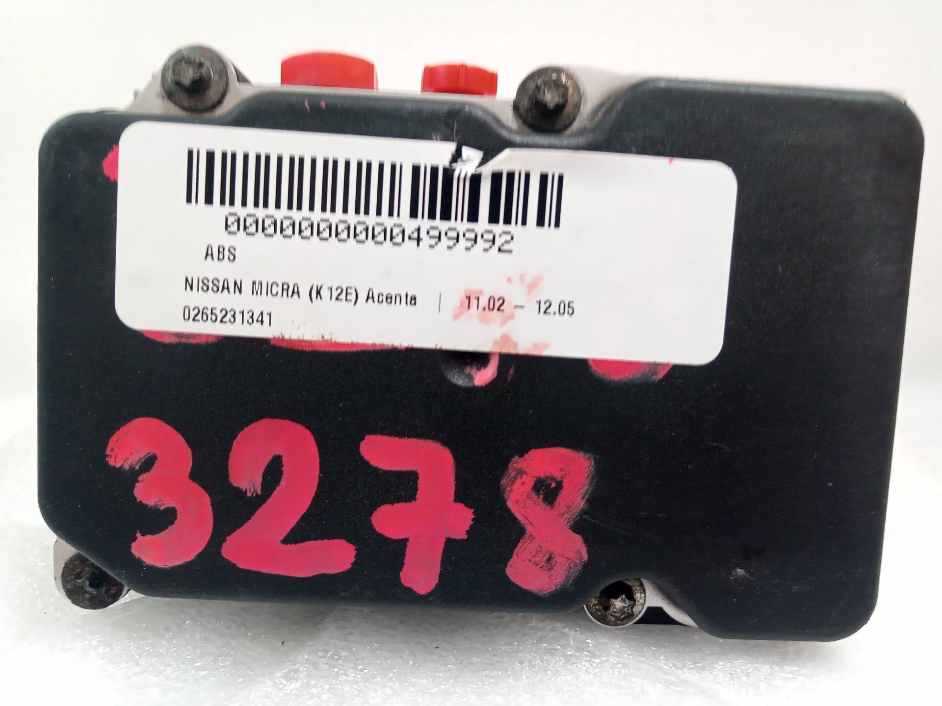 NISSAN Micra K12 (2002-2010) ABS pumpe 0265231341 21630860