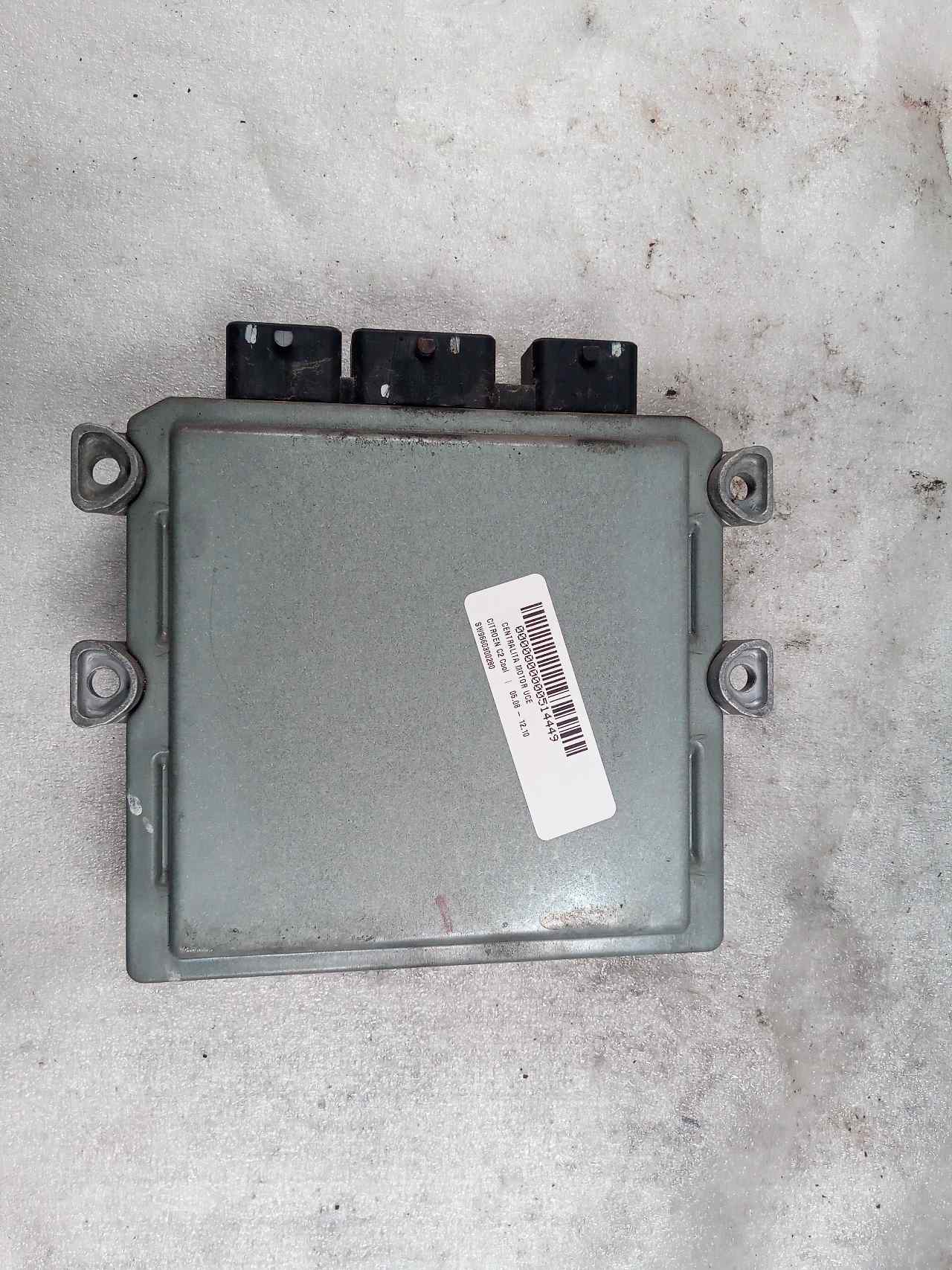 CITROËN C2 1 generation (2003-2009) Motorkontrollenhet ECU SW9660300280 23803790