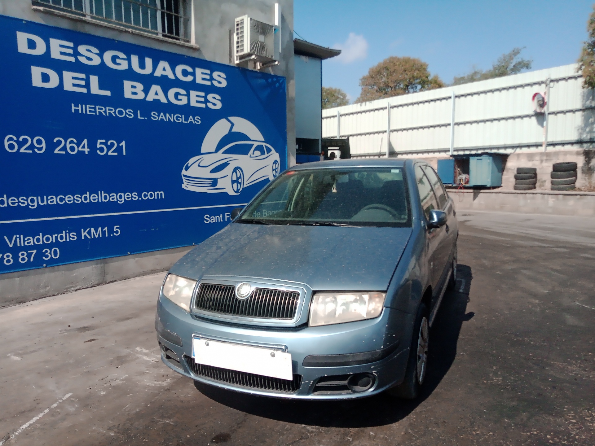 SKODA Fabia 6Y (1999-2007) Priekšējais kreisais lukturis 246365 25320574