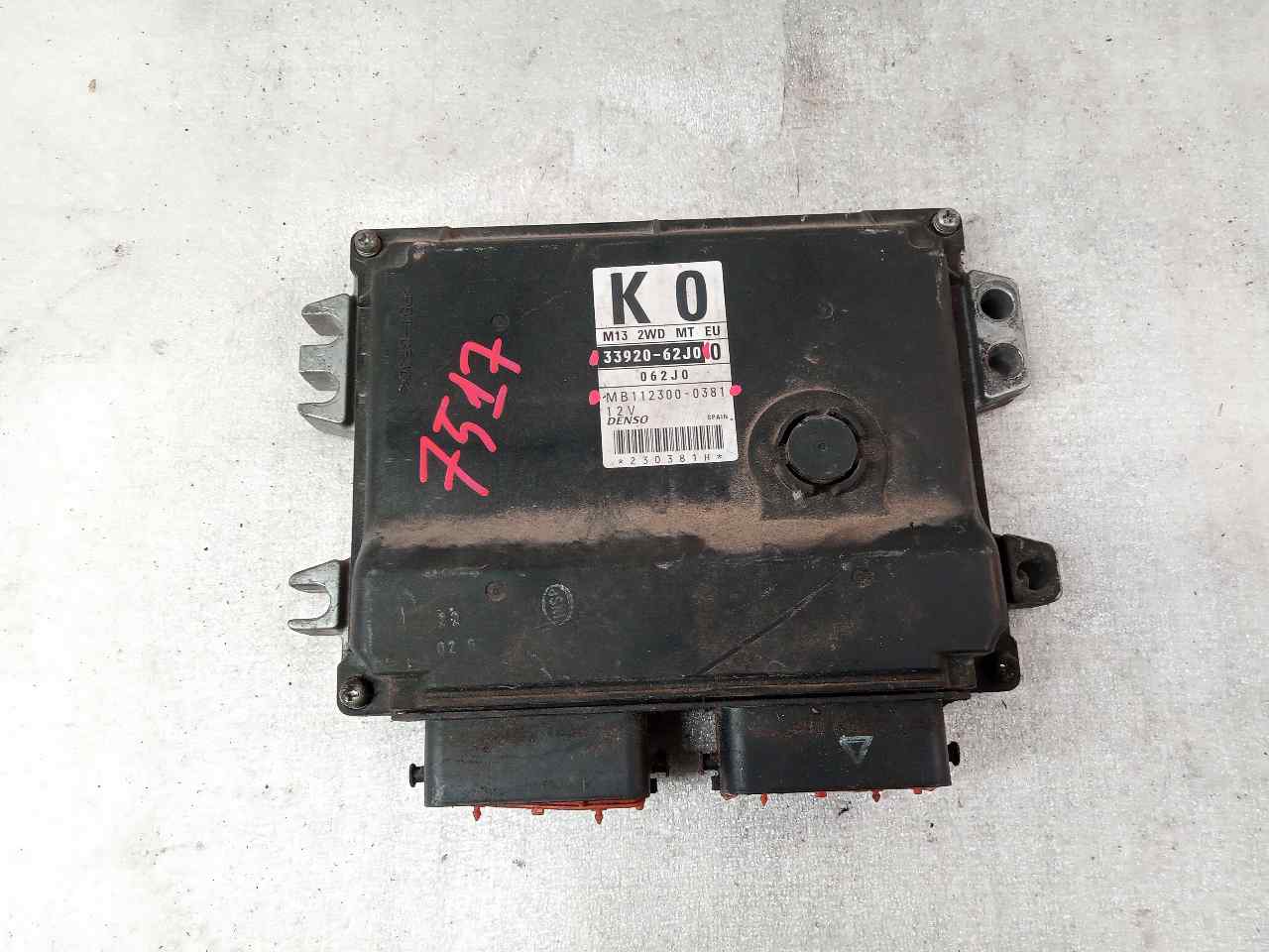 SUZUKI Swift 3 generation (2004-2010) Блок керування двигуном ECU 3392062J0 24855865