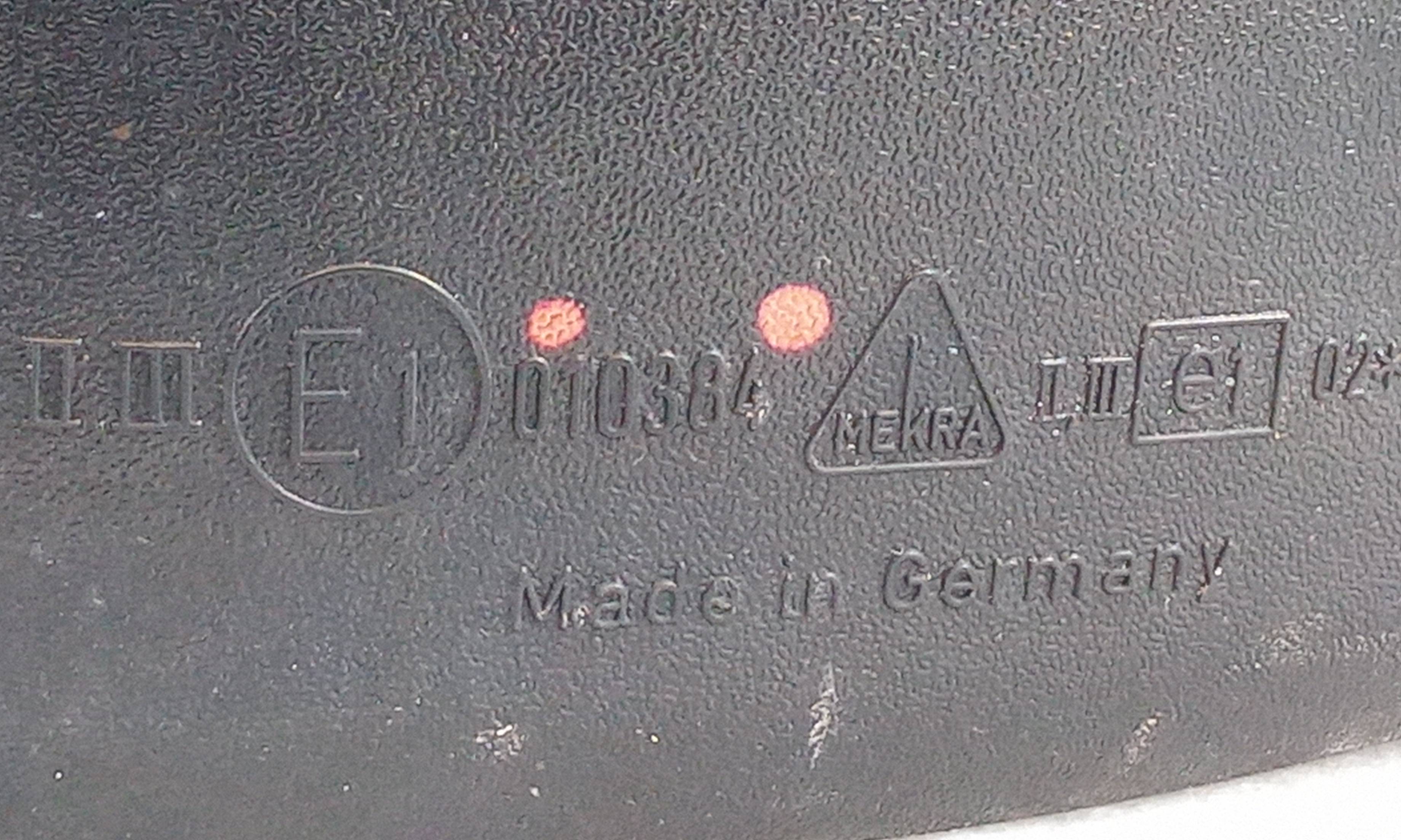 Door mirror left hand AVR 010384 de Volkswagen Lt furgón/combi 1999-2006 - pieza usada