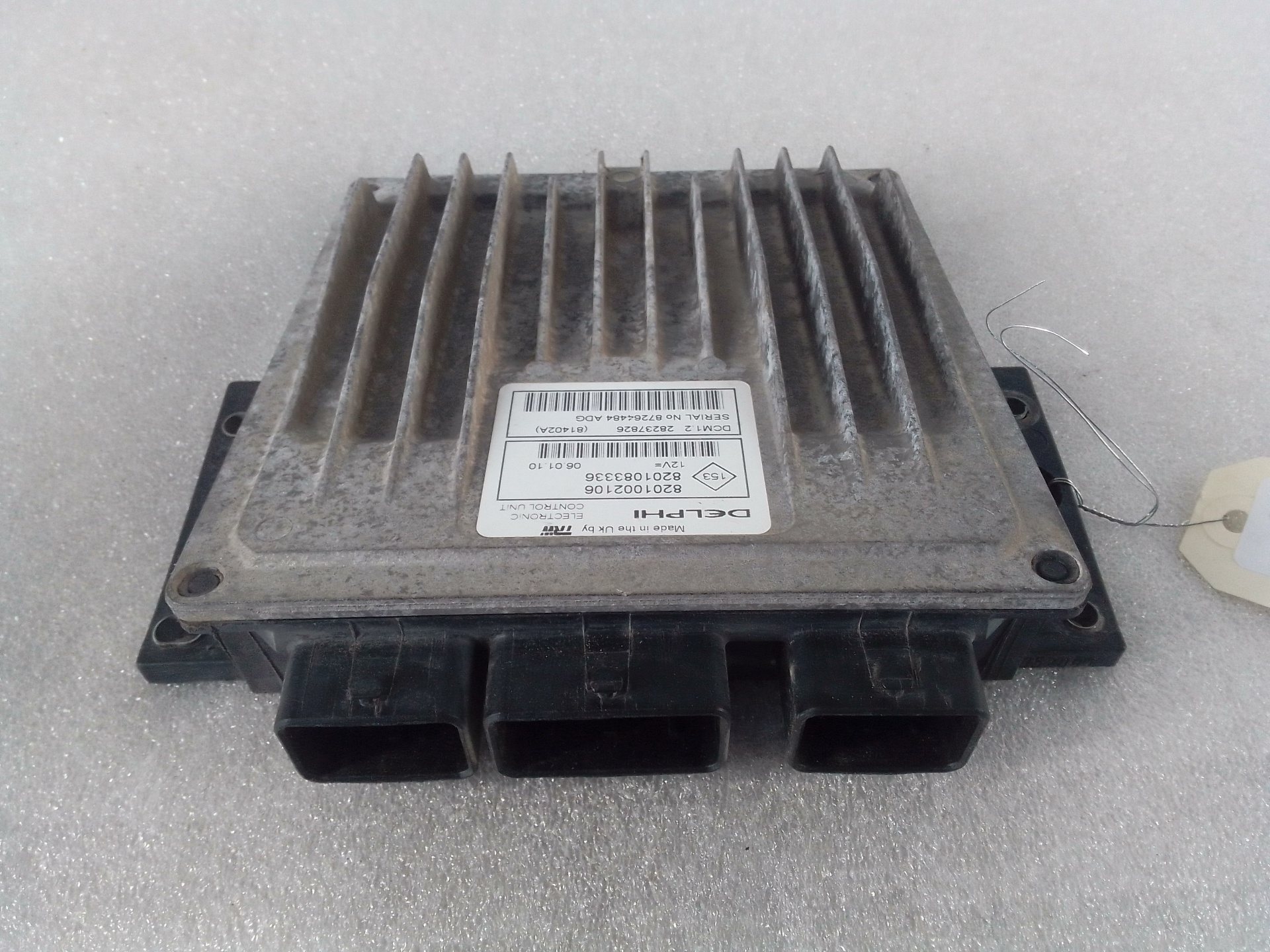 DACIA Logan 1 generation (2004-2012) Moottorin ohjausyksikkö ECU 8201002106 20073792