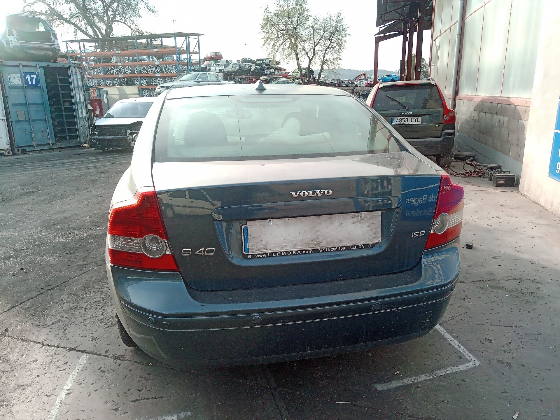 VOLVO S40 2 generation (2004-2012) Фара передняя правая 0301198202 23800789