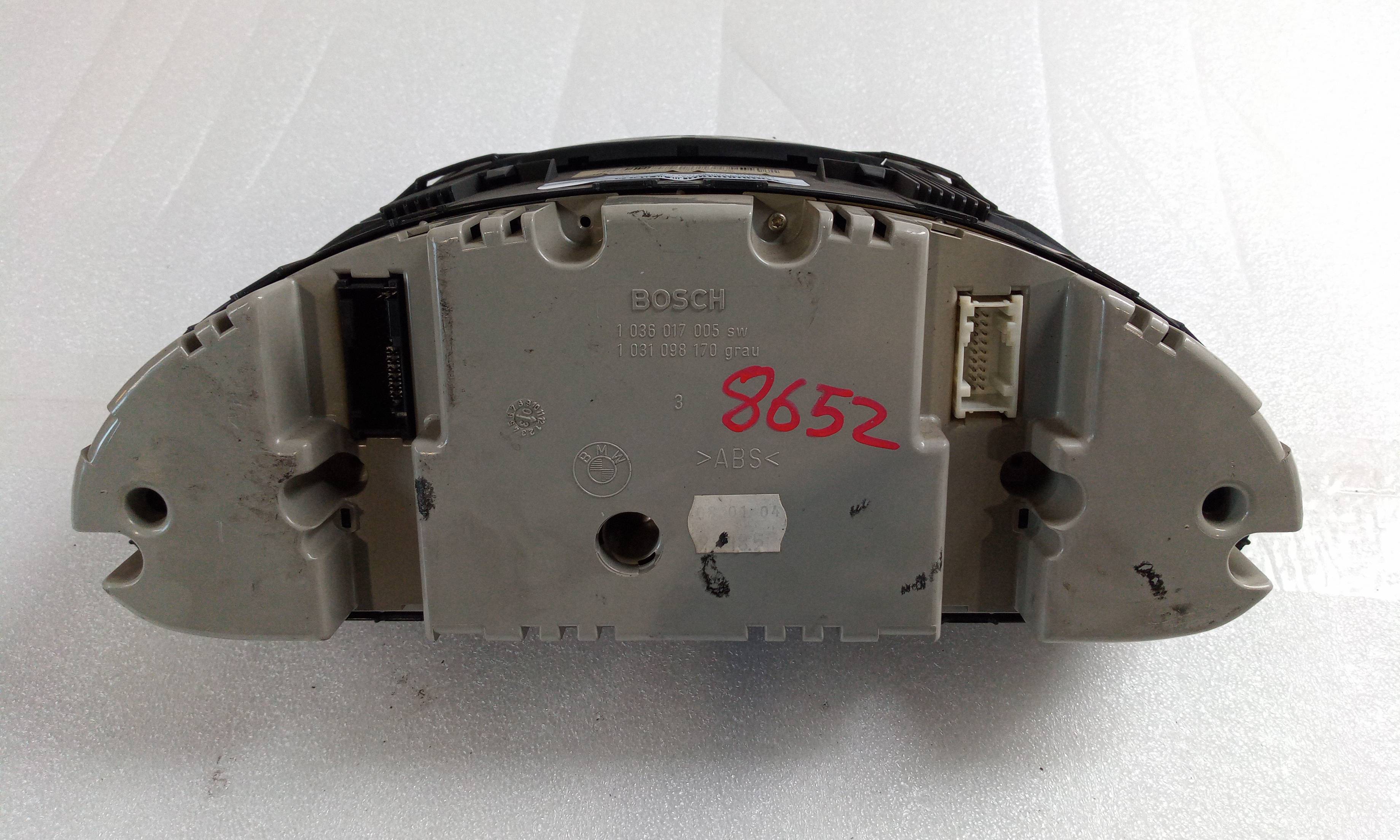 Cuadro de instrumentos 346 K 0263639116 de Bmw Serie 3 berlina (e46) 2003-2006 - pieza usada