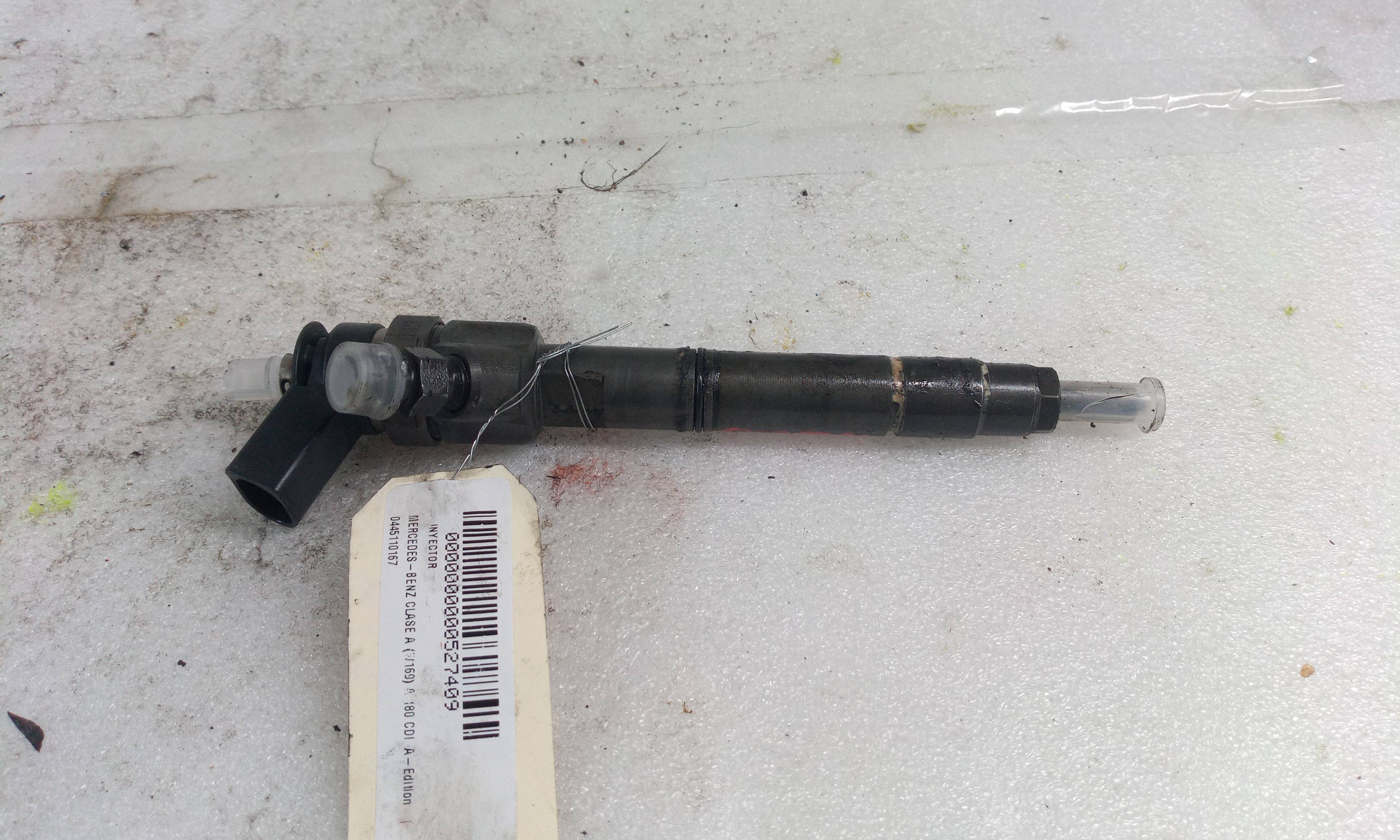 Inyector 0445110167 de Mercedes-benz Clase a (bm 169) 2004-2012 con 135000 km