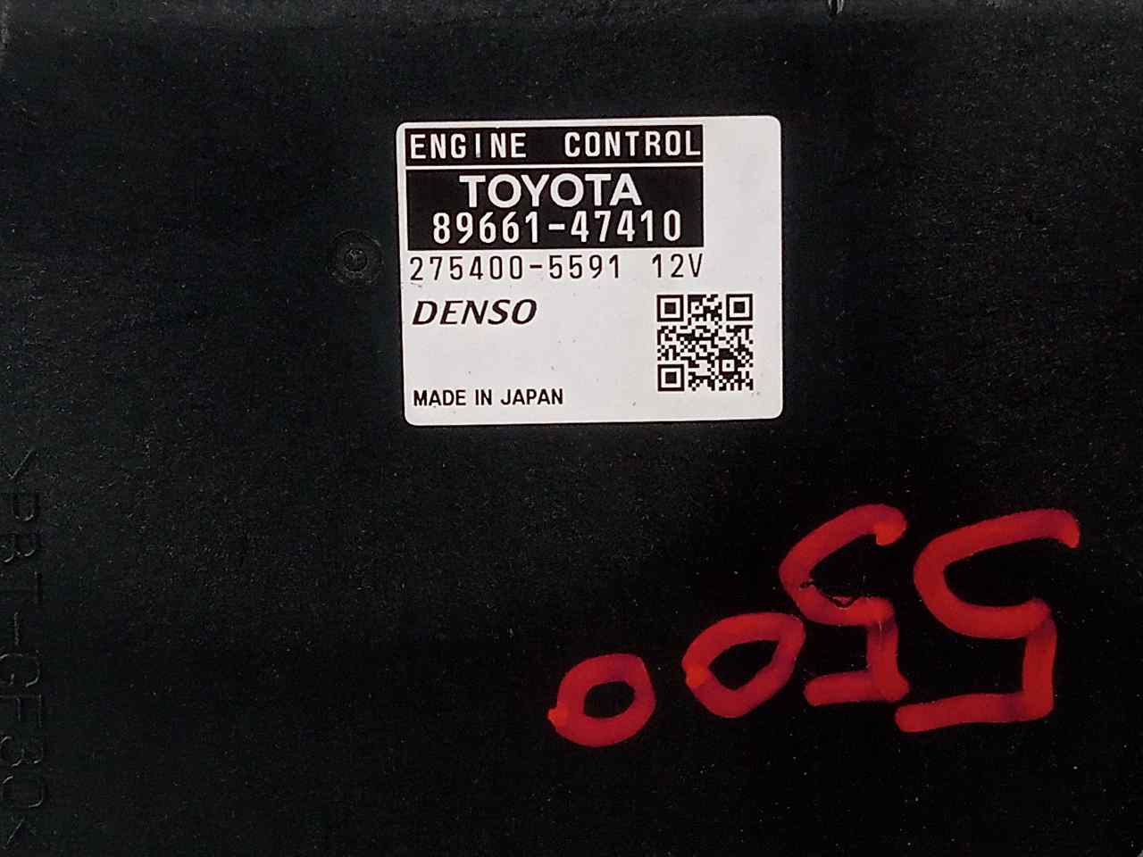 SKODA Prius 3 generation (XW30) (2009-2015) Engine Control Unit ECU 8966147410 20075185