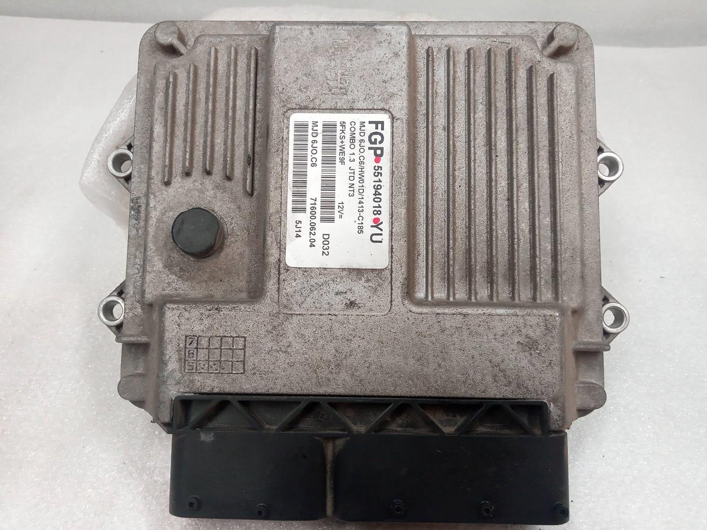 OPEL Combo C (2001-2011) Engine Control Unit ECU 55194018 23801075