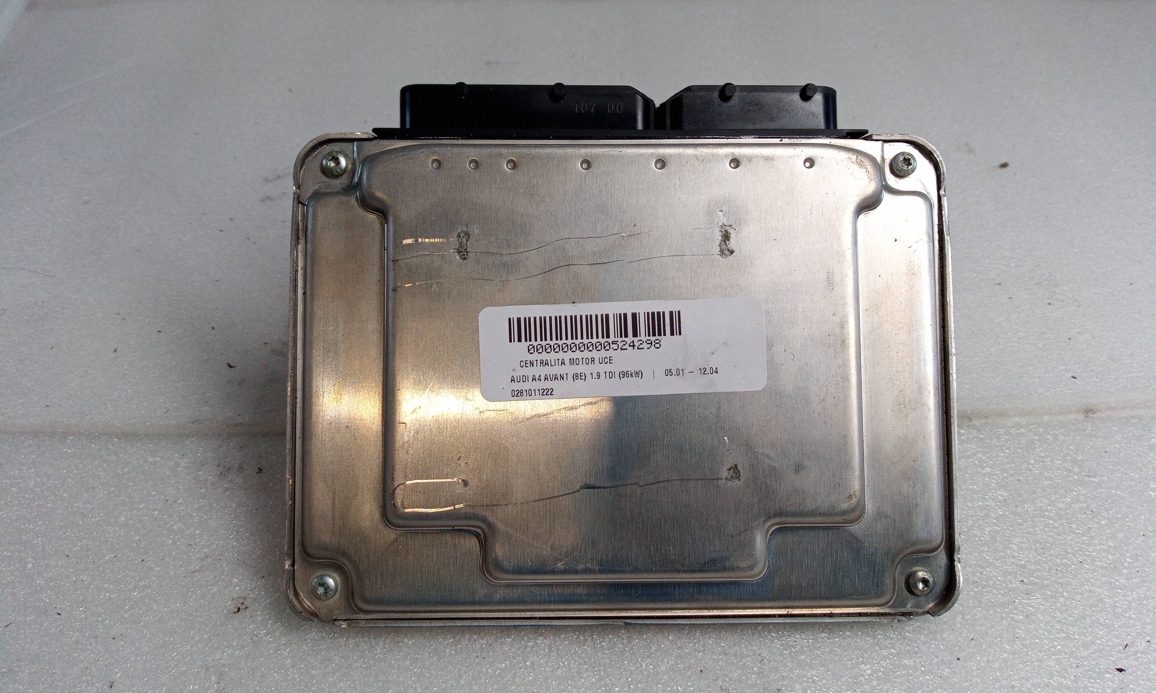 Motorsteuergerät 0281011222 de Audi A4 avant (8e) 2004-2008
