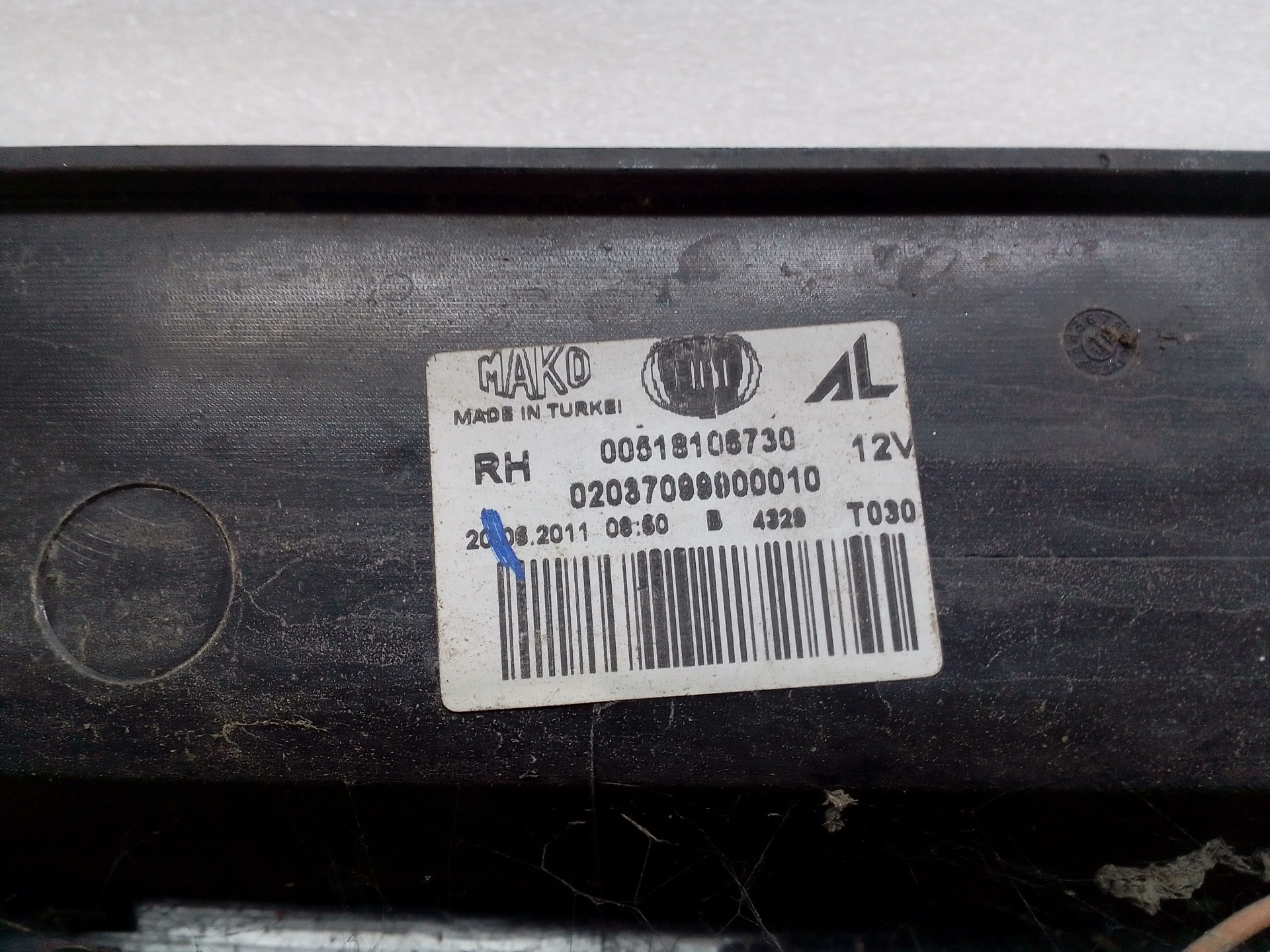 Scheinwerfer hinten rechts 00518106730 de Fiat Doblo caja/chasis (263_) 2010-0 90 CV - pieza usada