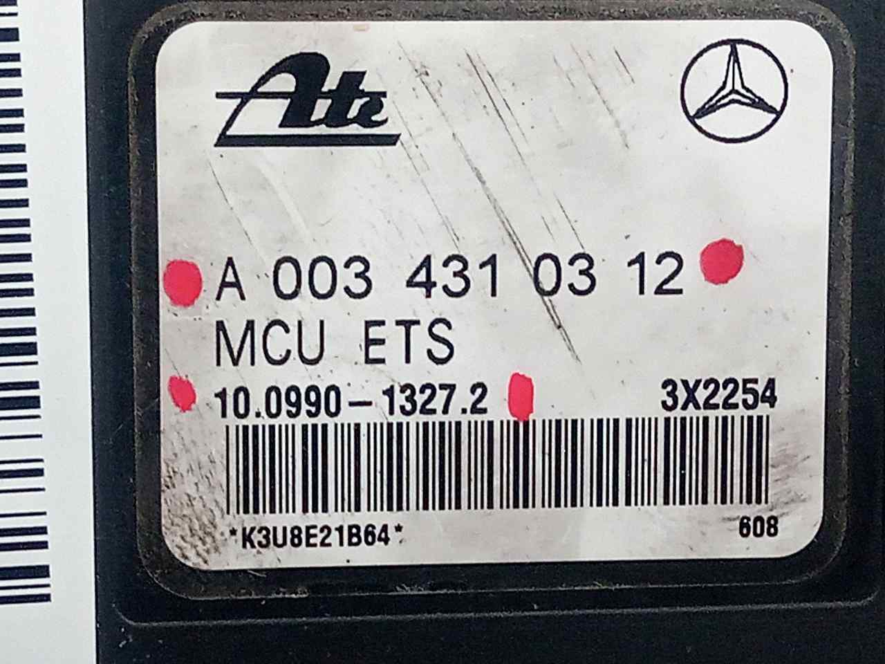 MERCEDES-BENZ CLK AMG GTR C297 (1997-1999) ABS Pump A0034310312 24828824