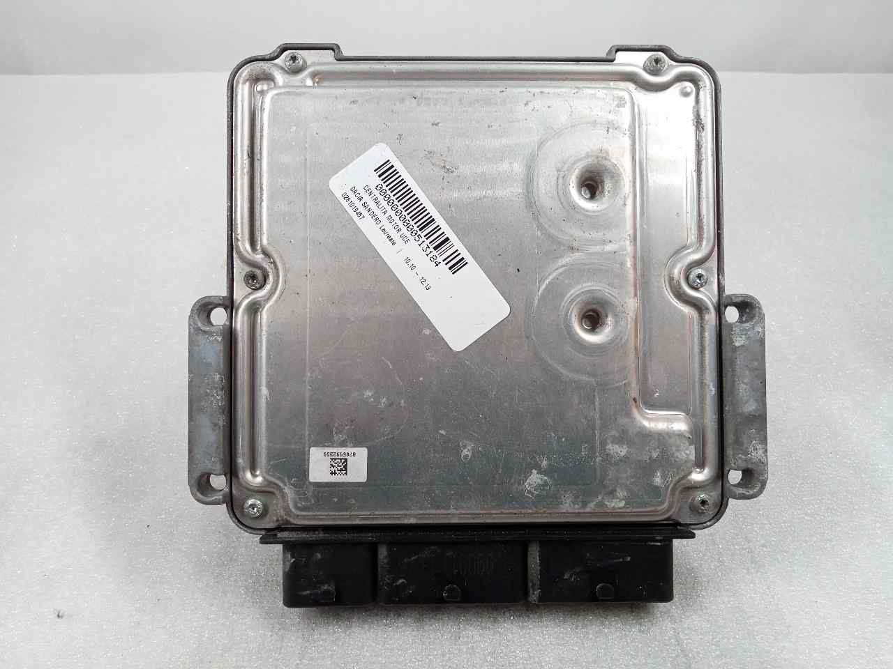 DACIA Sandero 1 generation (2008-2012) Блок керування двигуном ECU 0281019457 23803528