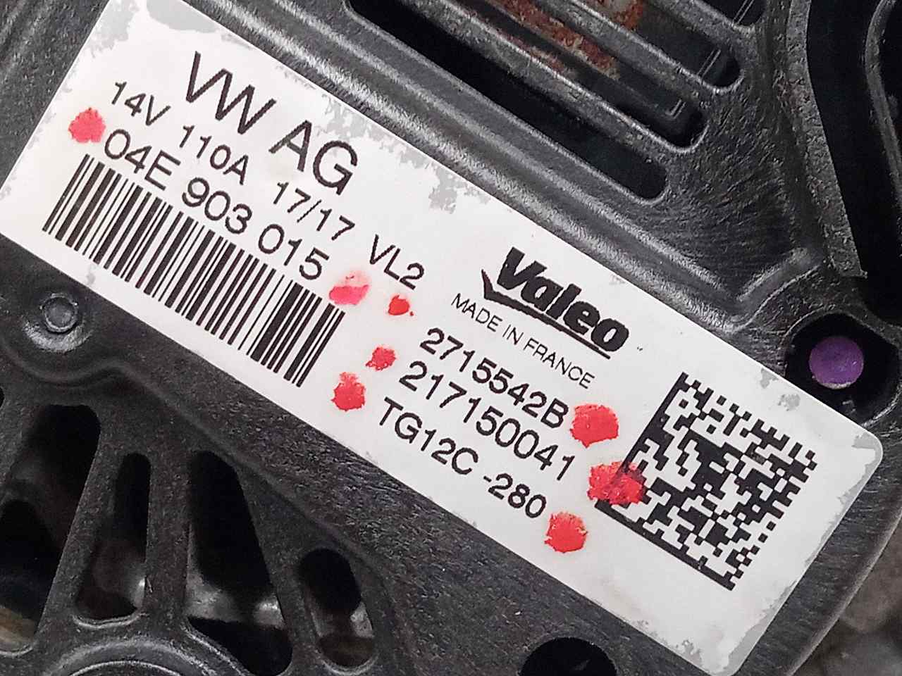 SEAT Leon 3 generation (2012-2020) Dynamo 04E903015 23802354