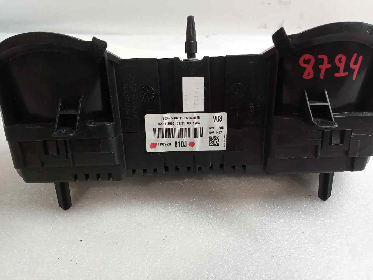 Cuadro de instrumentos BXF 1P0920810J de Seat Leon (1p1) 2005-2010 90 CV con 132000 km - pieza usada
