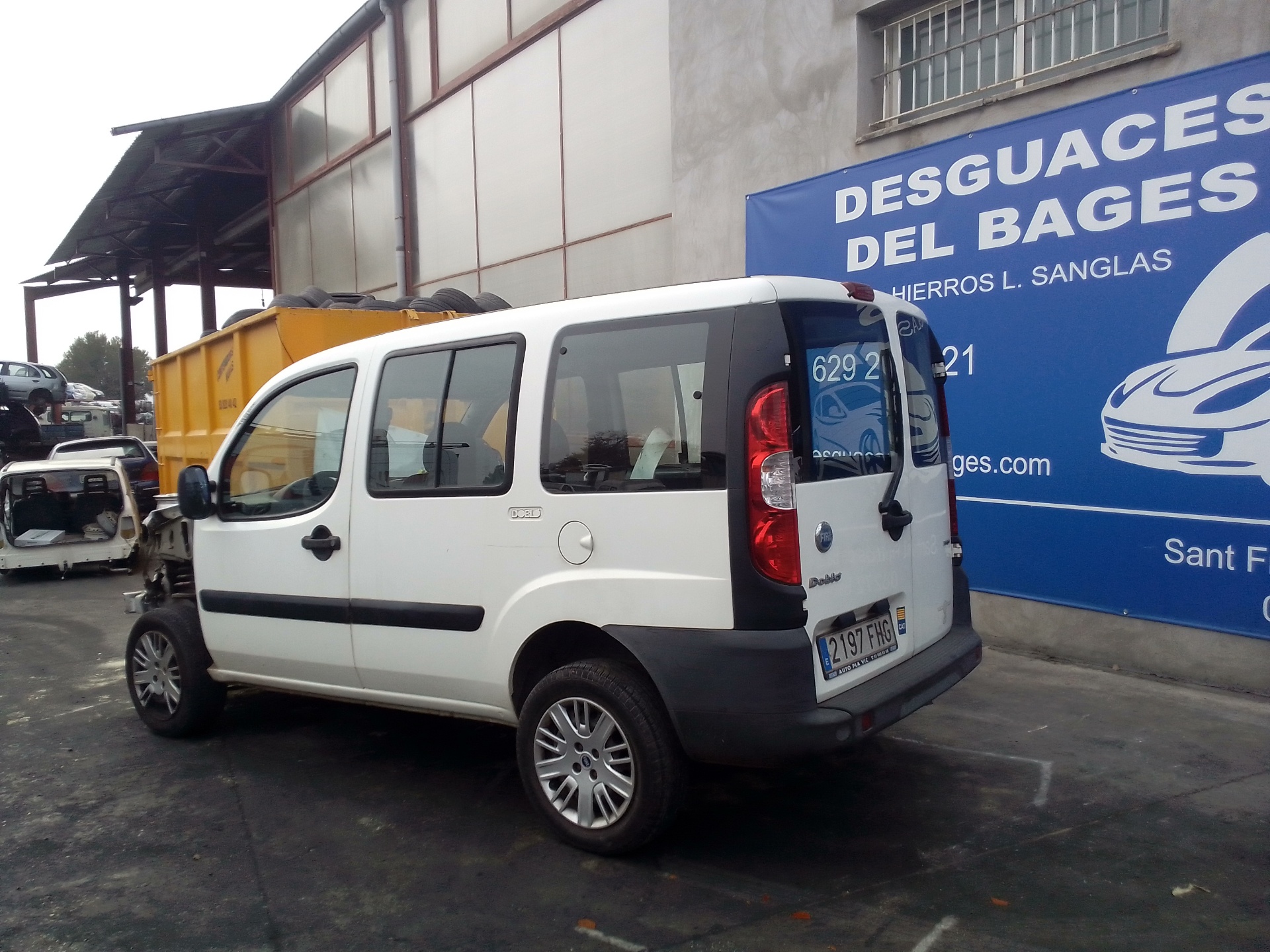 FIAT Doblo 1 generation (2001-2017) Зеркало передней правой двери 0158099 20049080