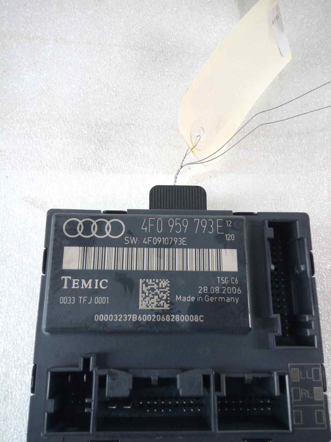 AUDI A6 C6/4F (2004-2011) Citau veidu vadības bloki 4F0959793E 24826842