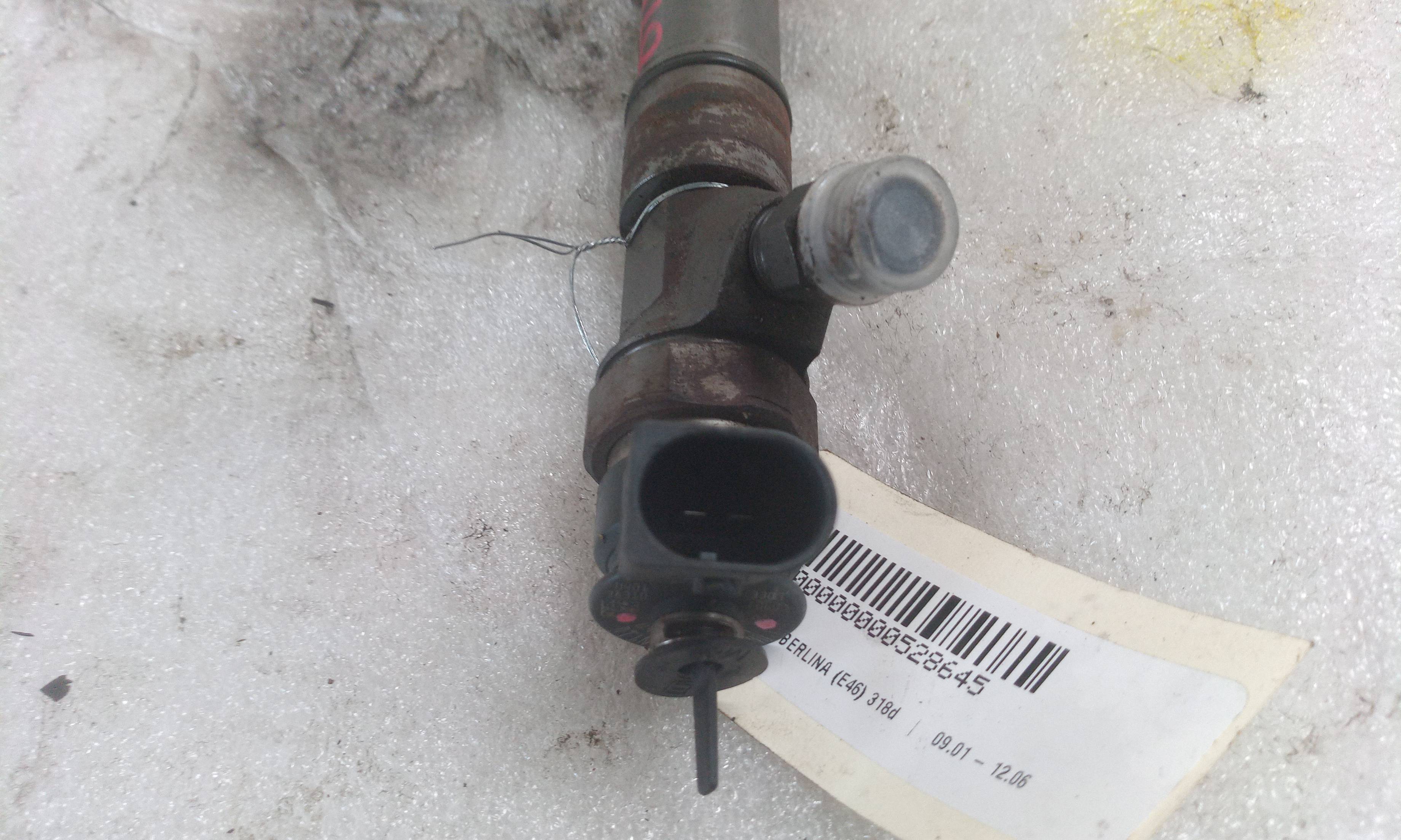 Inyector 346 K 0445110149 de Bmw Serie 3 berlina (e46) 2003-2006 con 233400 km - pieza usada