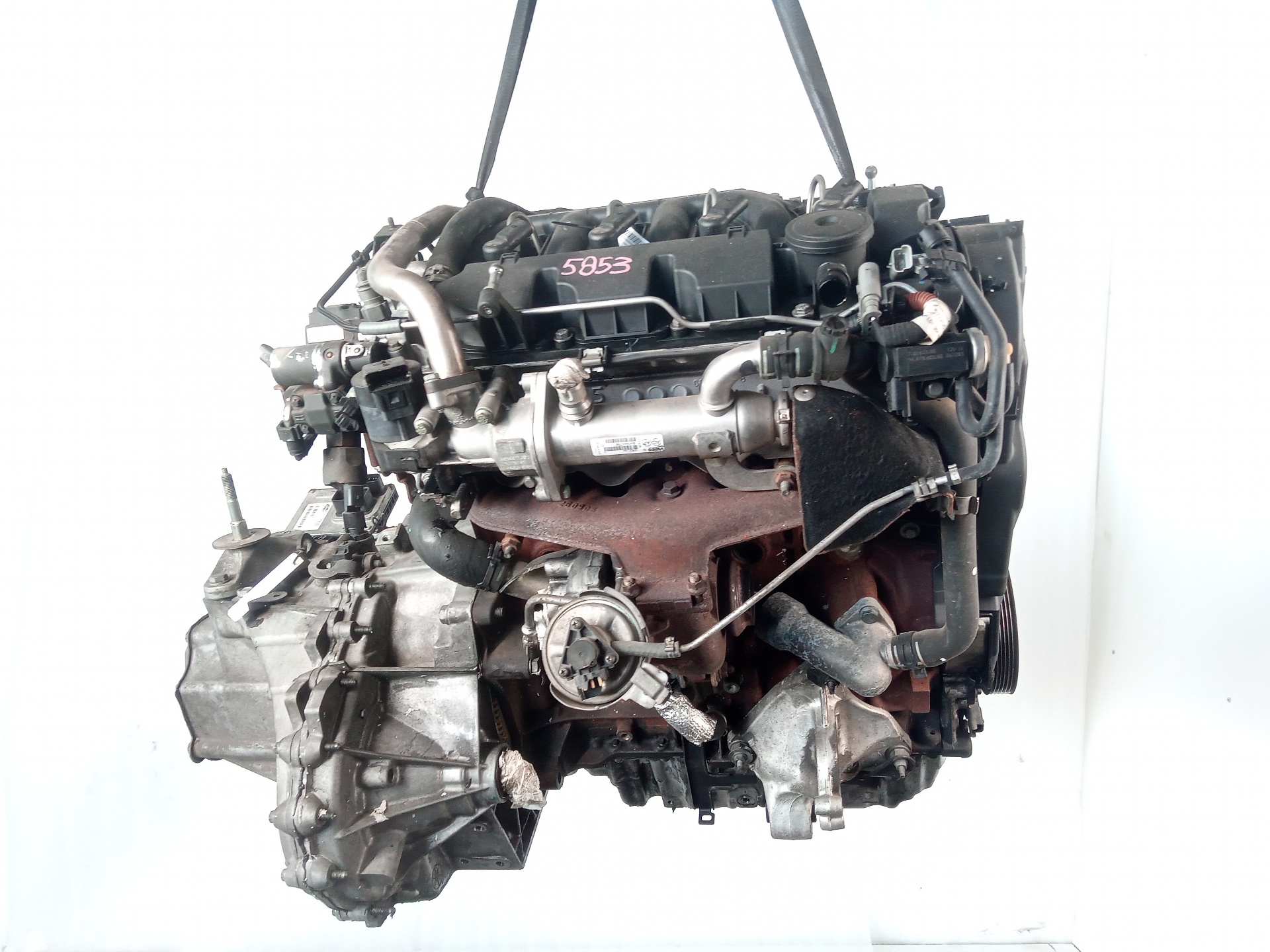 CITROËN C4 Picasso 1 generation (2006-2013) Engine RHJ 23800527