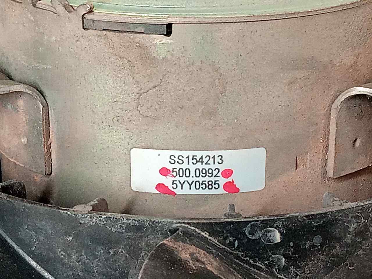 Electroventilador 5000992 de Dacia Dokker furgoneta/monovolumen 2010-2018 90 CV - pieza usada