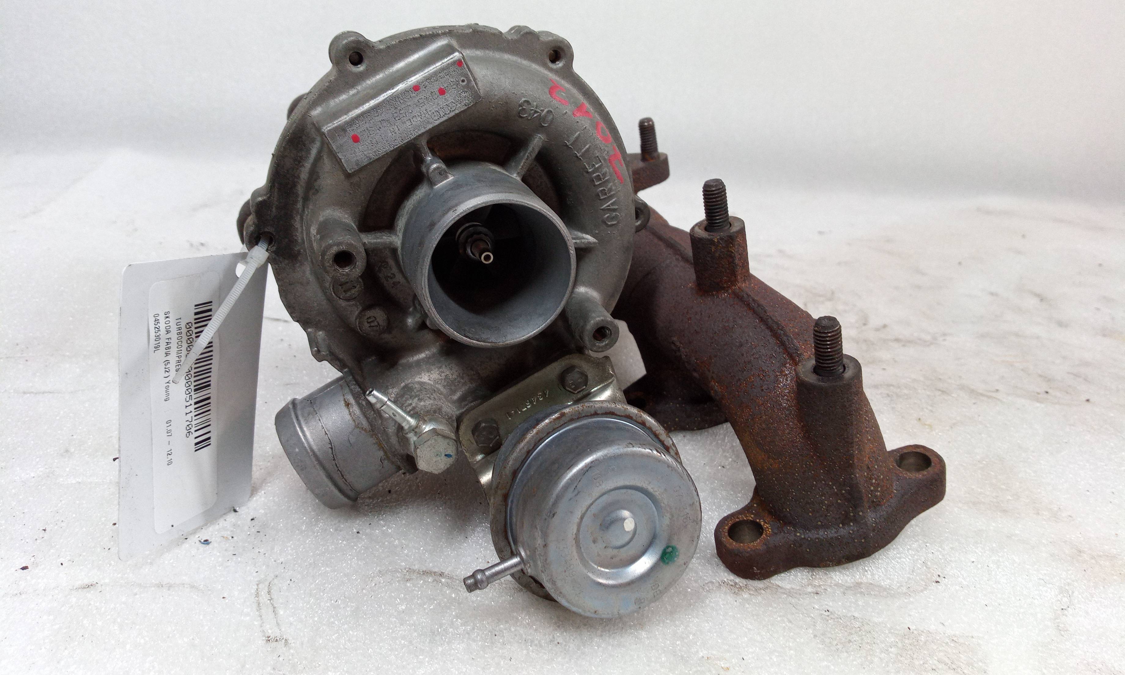 SKODA Fabia 6Y (1999-2007) Turbocharger 045253019L 23815215